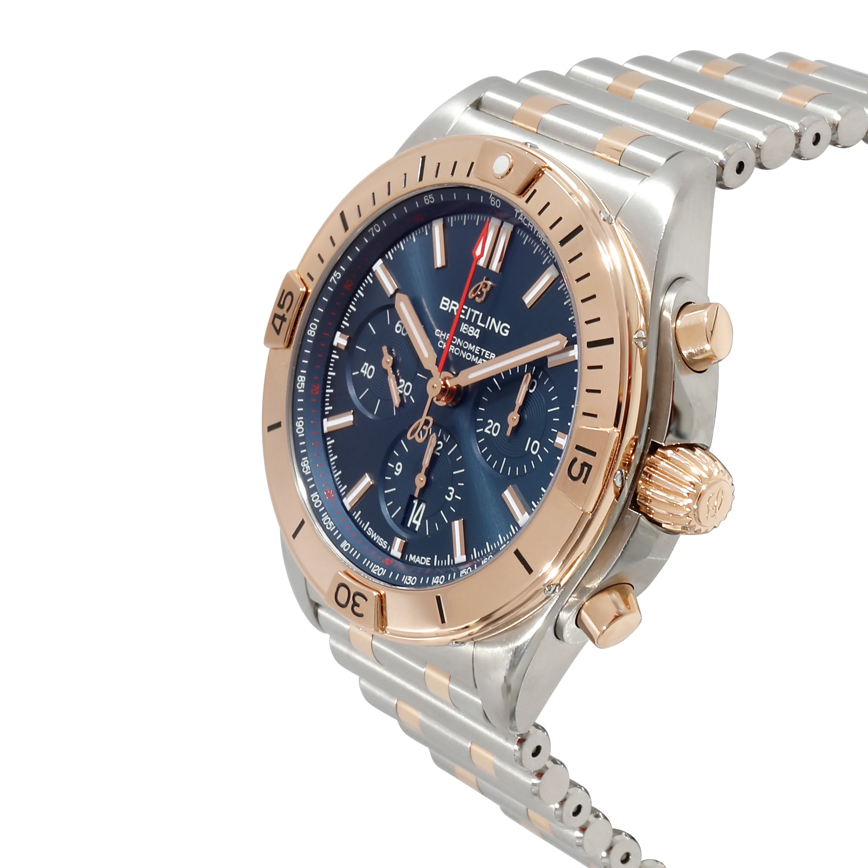 Breitling Chronomat B01 42 UB0134101C1U1 Mens Watch in 18kt Stainless Steel/Ros - Image 2