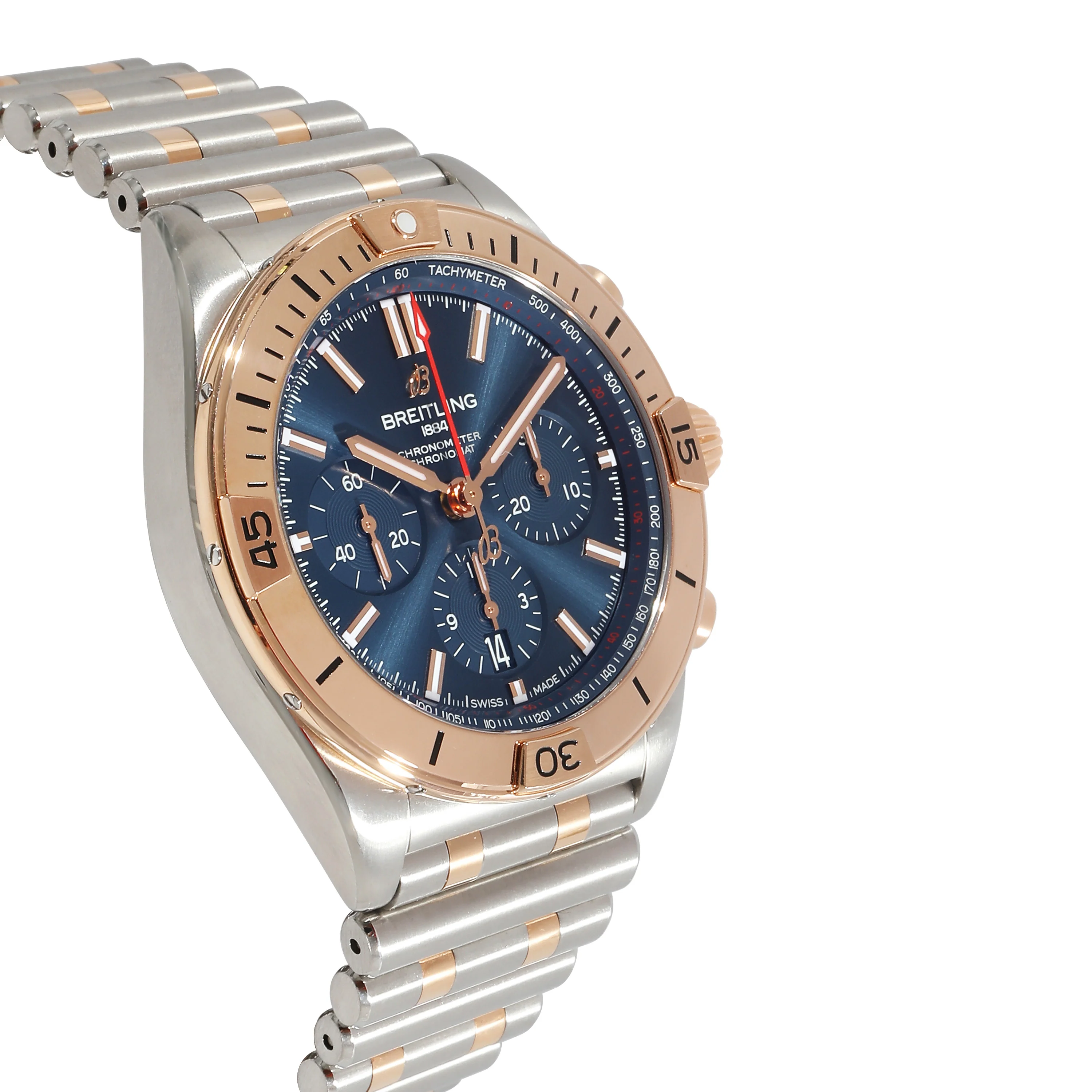 Breitling Chronomat B01 42 UB0134101C1U1 Mens Watch in 18kt Stainless Steel/Ros - Image 3