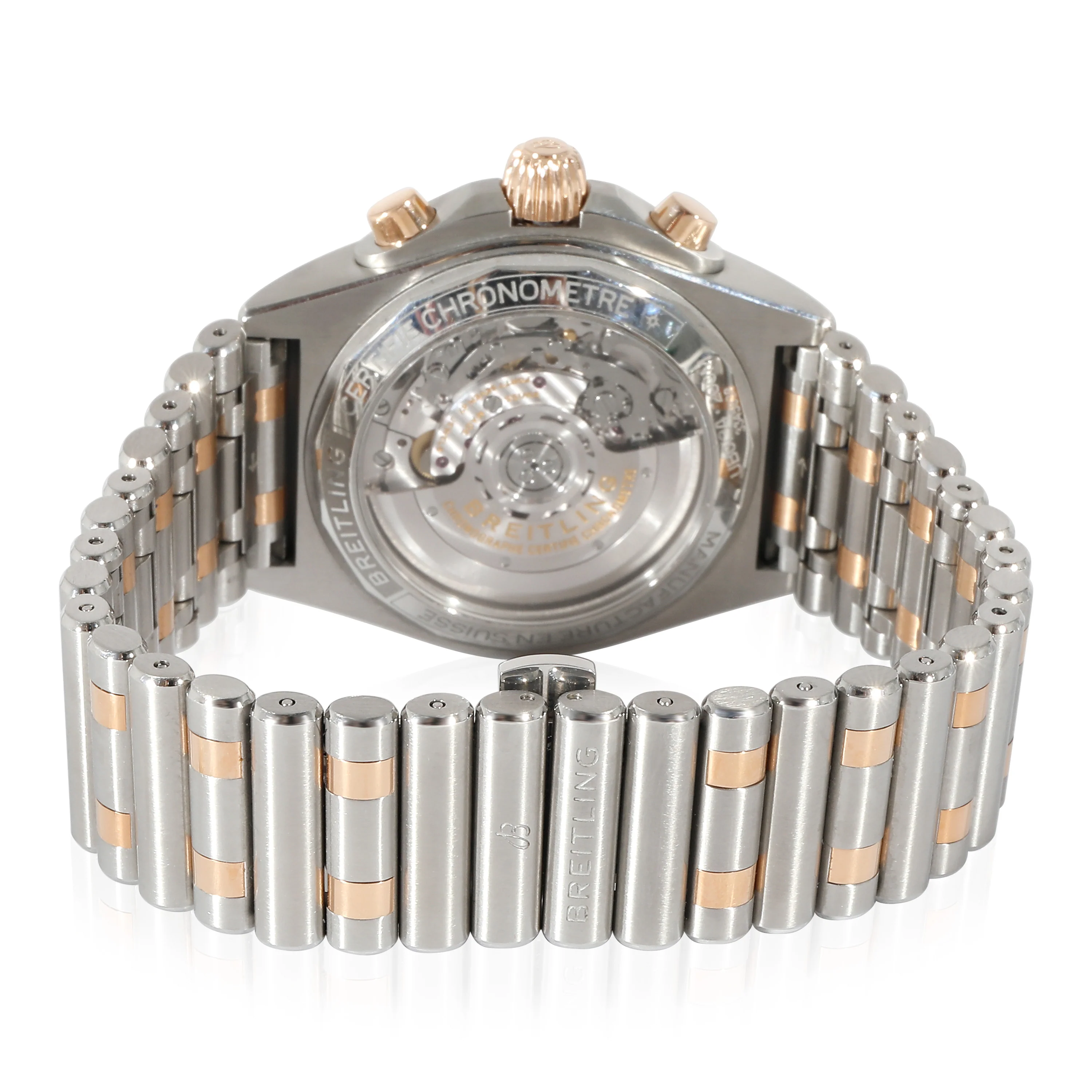 Breitling Chronomat B01 42 UB0134101C1U1 Mens Watch in 18kt Stainless Steel/Ros - Image 4