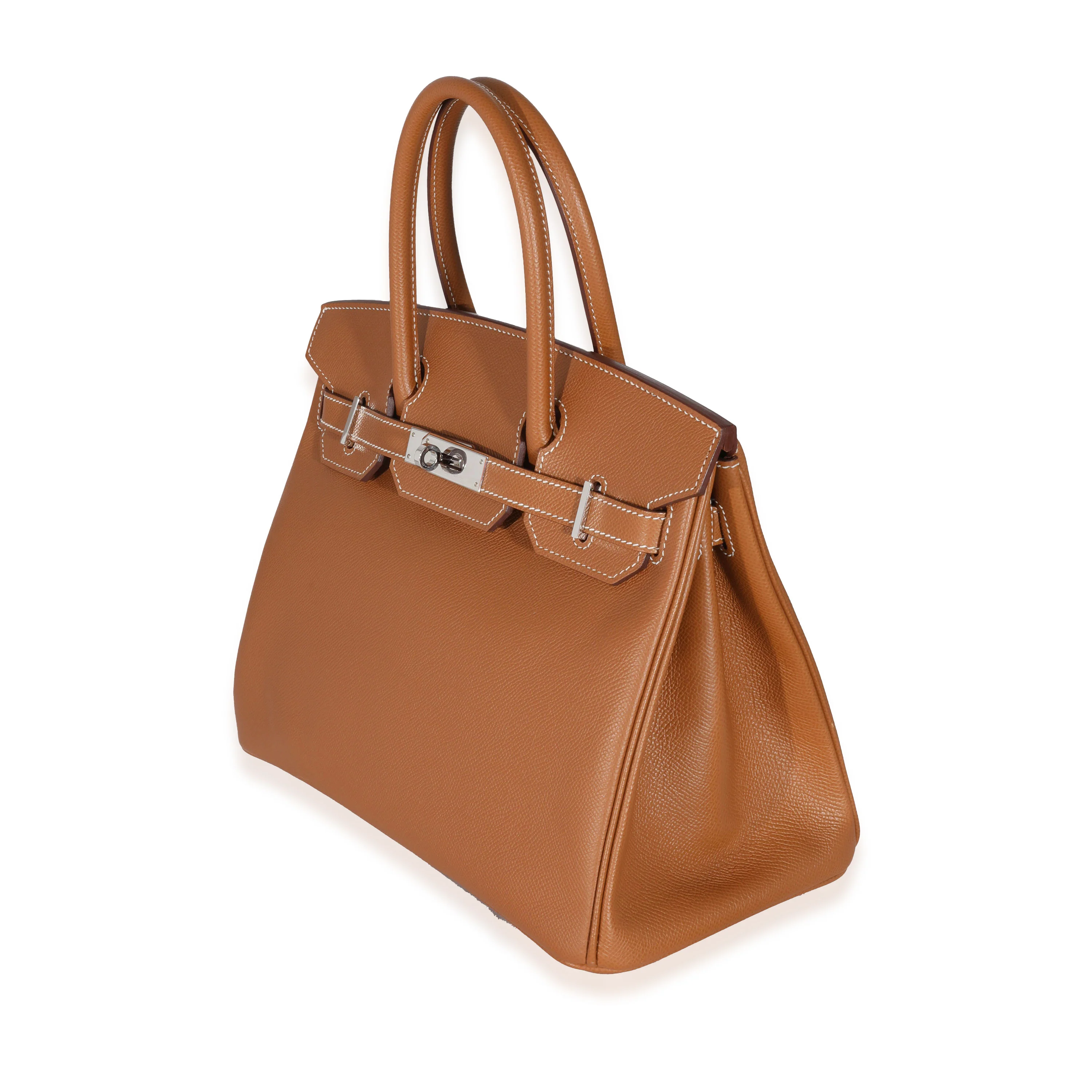 Gold Epsom Birkin 30 PHW - Image 2