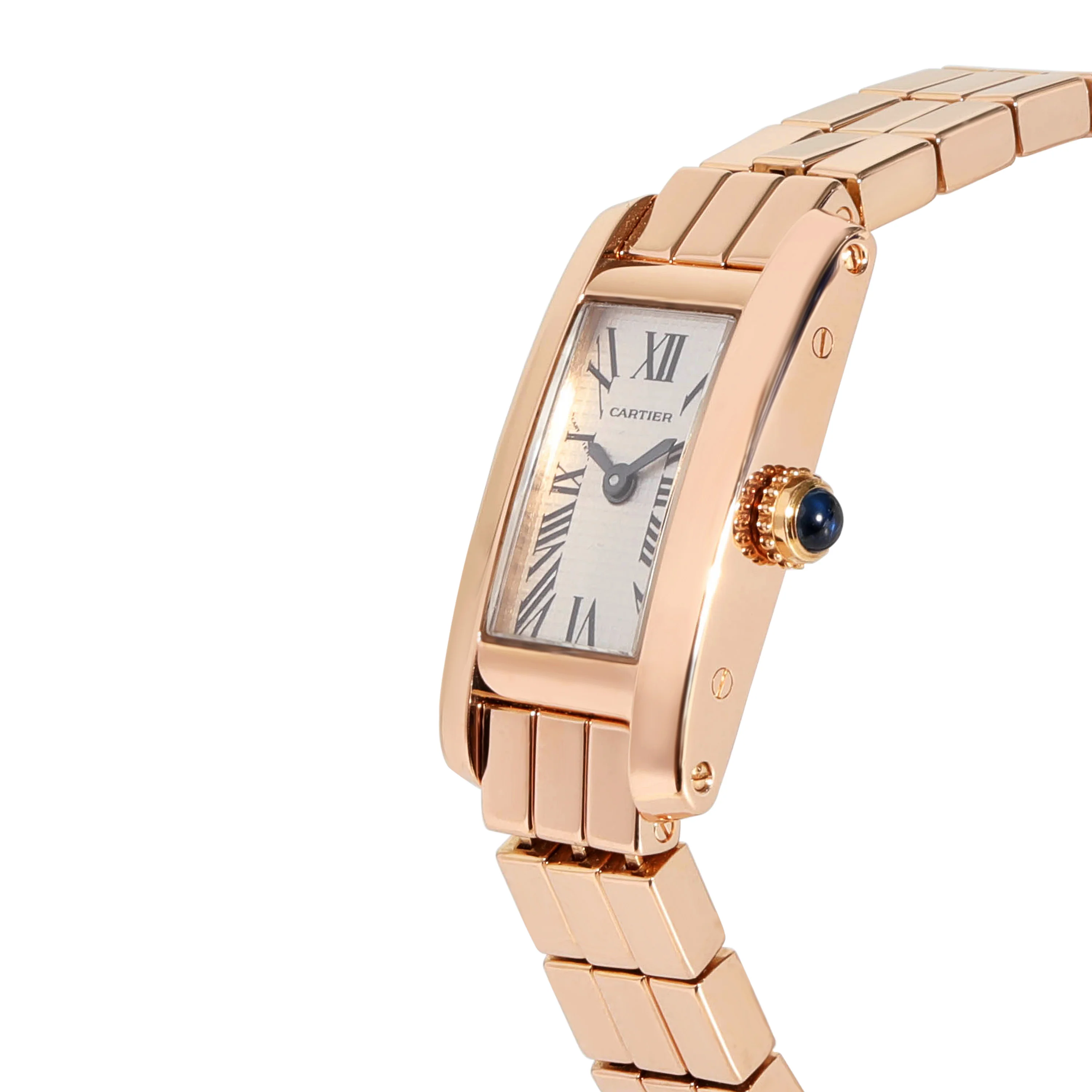Cartier Tank Allongee Laniere W15373X5 Womens Watch in 18kt Rose Gold - Image 3