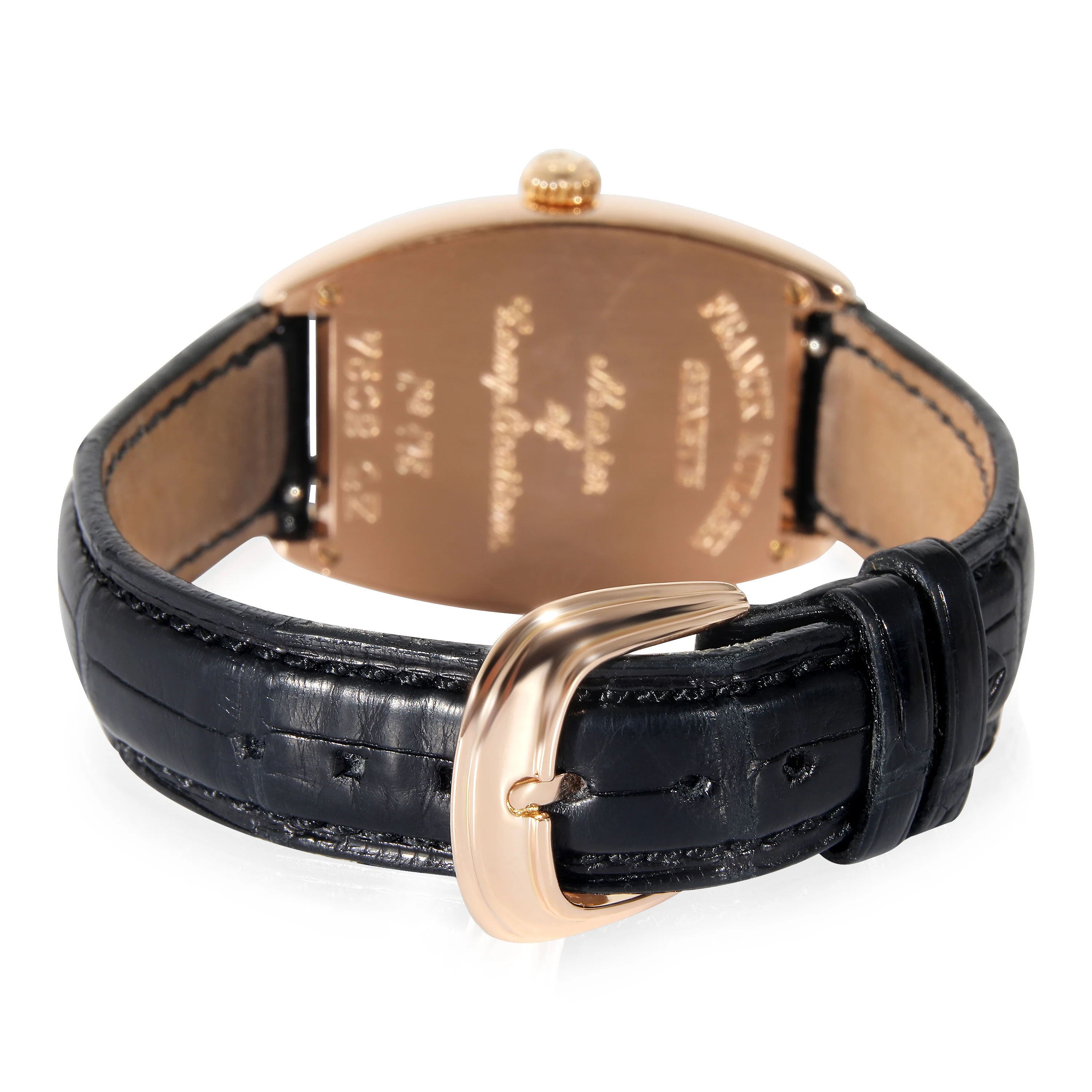 Franck Muller Cintree Curvex 7502 QZ Womens Watch in 18kt Rose Gold - Image 4