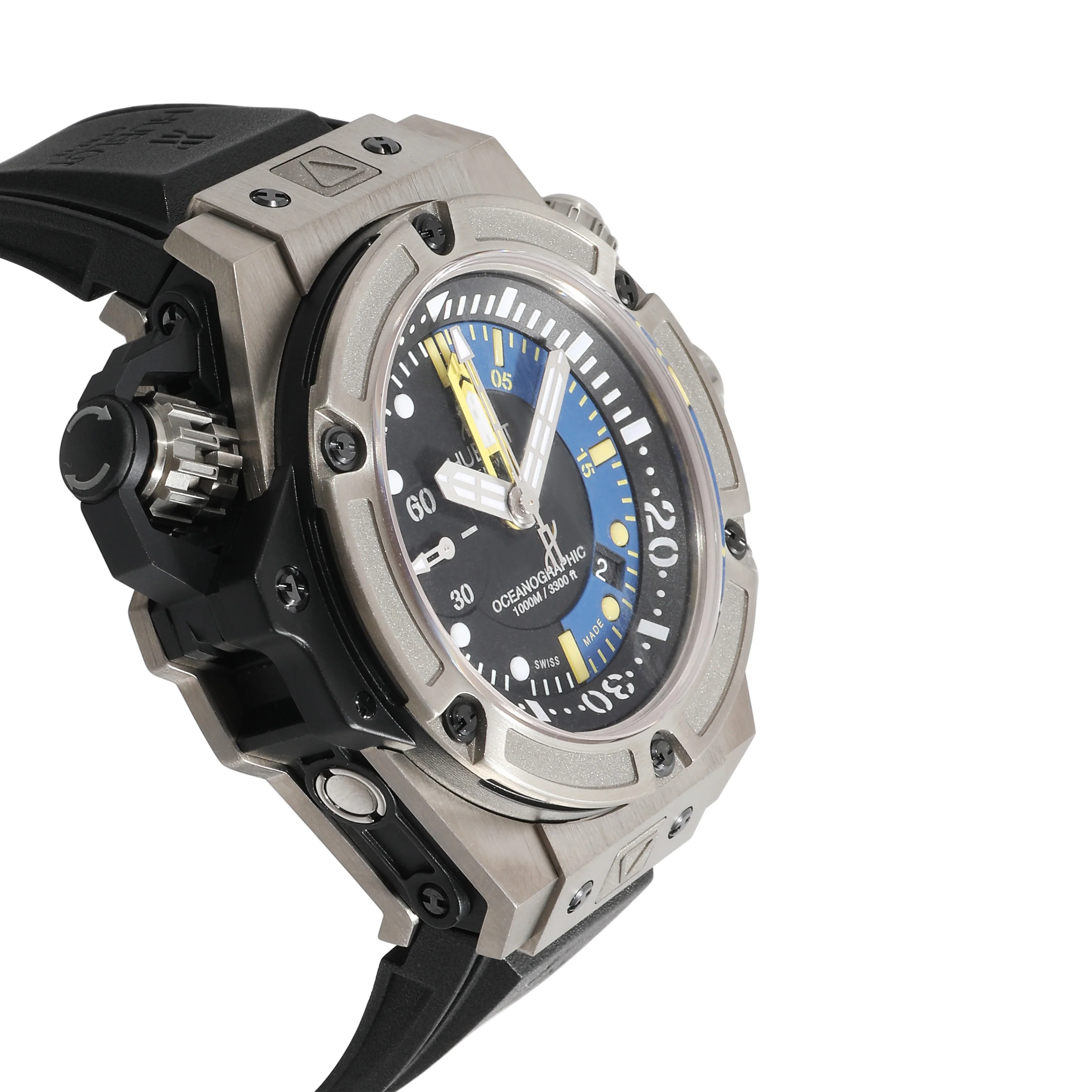 Hublot King Power Oceanographic 732.QX.1140.RX Mens Watch in Carbon Fiber - Image 2