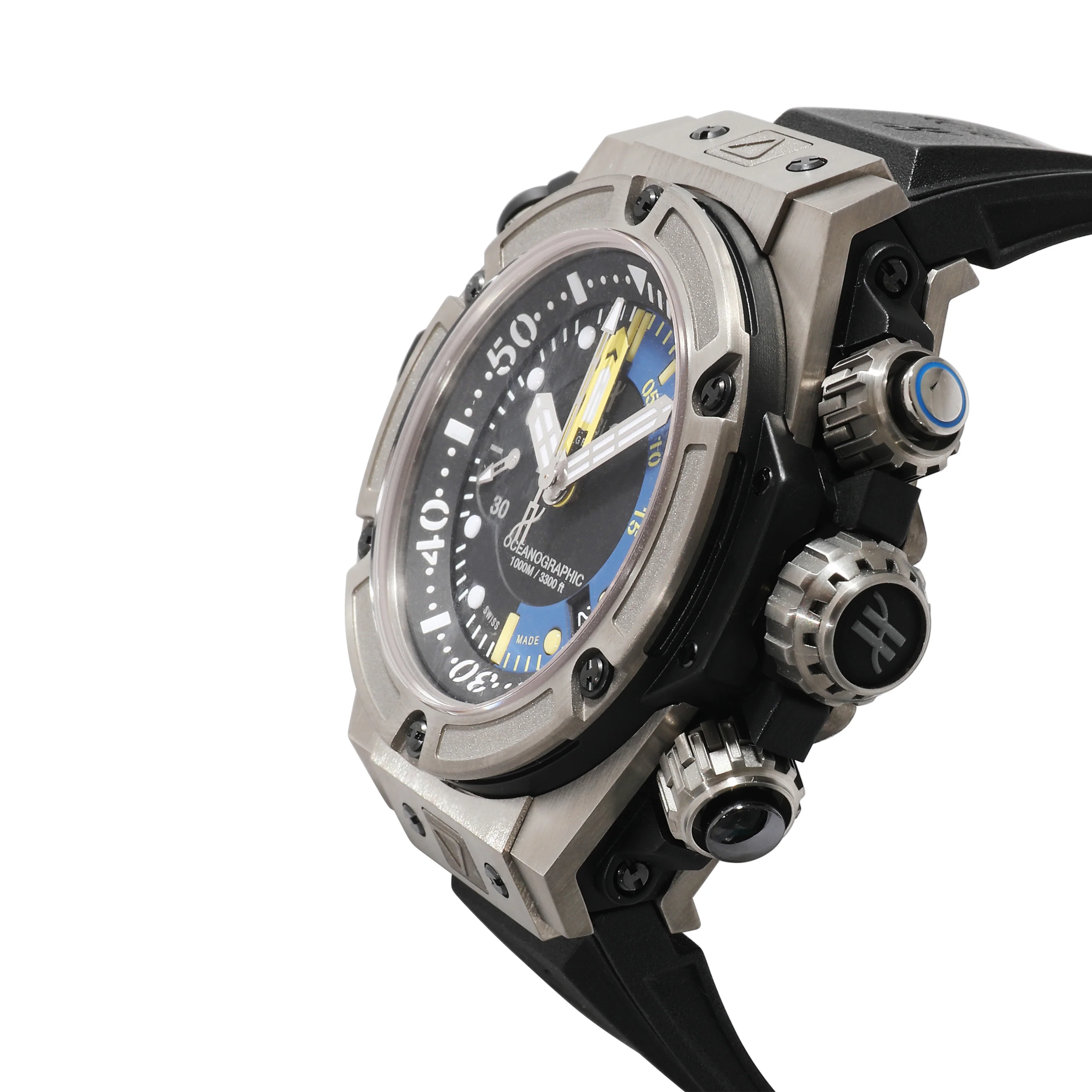 Hublot King Power Oceanographic 732.QX.1140.RX Mens Watch in Carbon Fiber - Image 3
