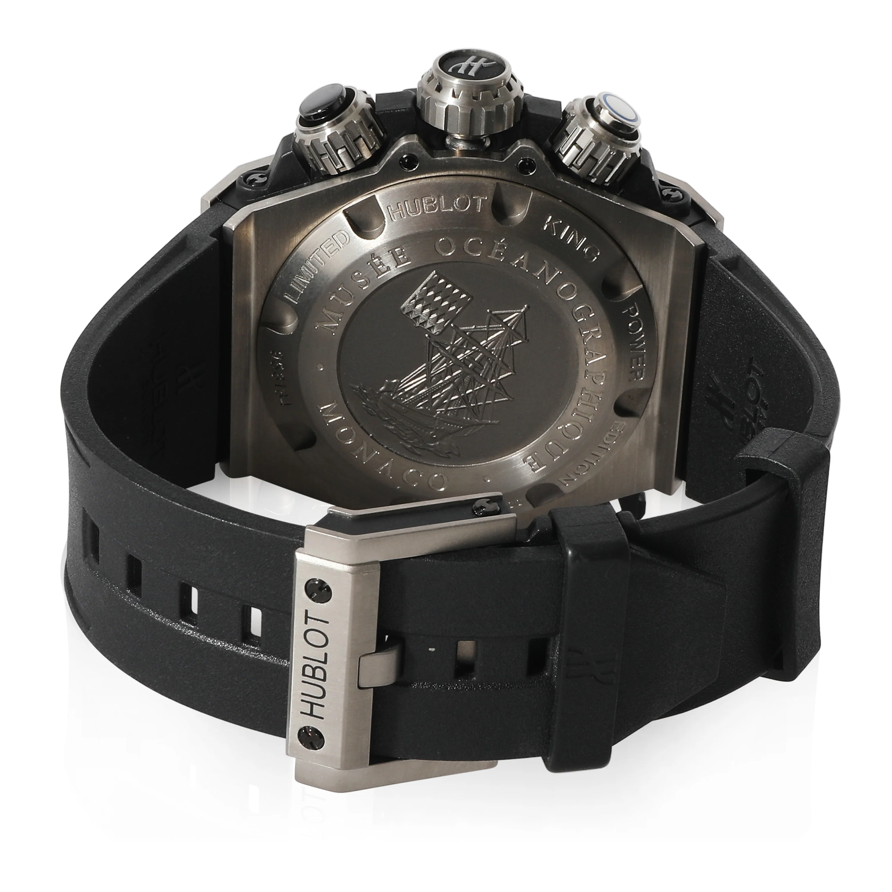 Hublot King Power Oceanographic 732.QX.1140.RX Mens Watch in Carbon Fiber - Image 4
