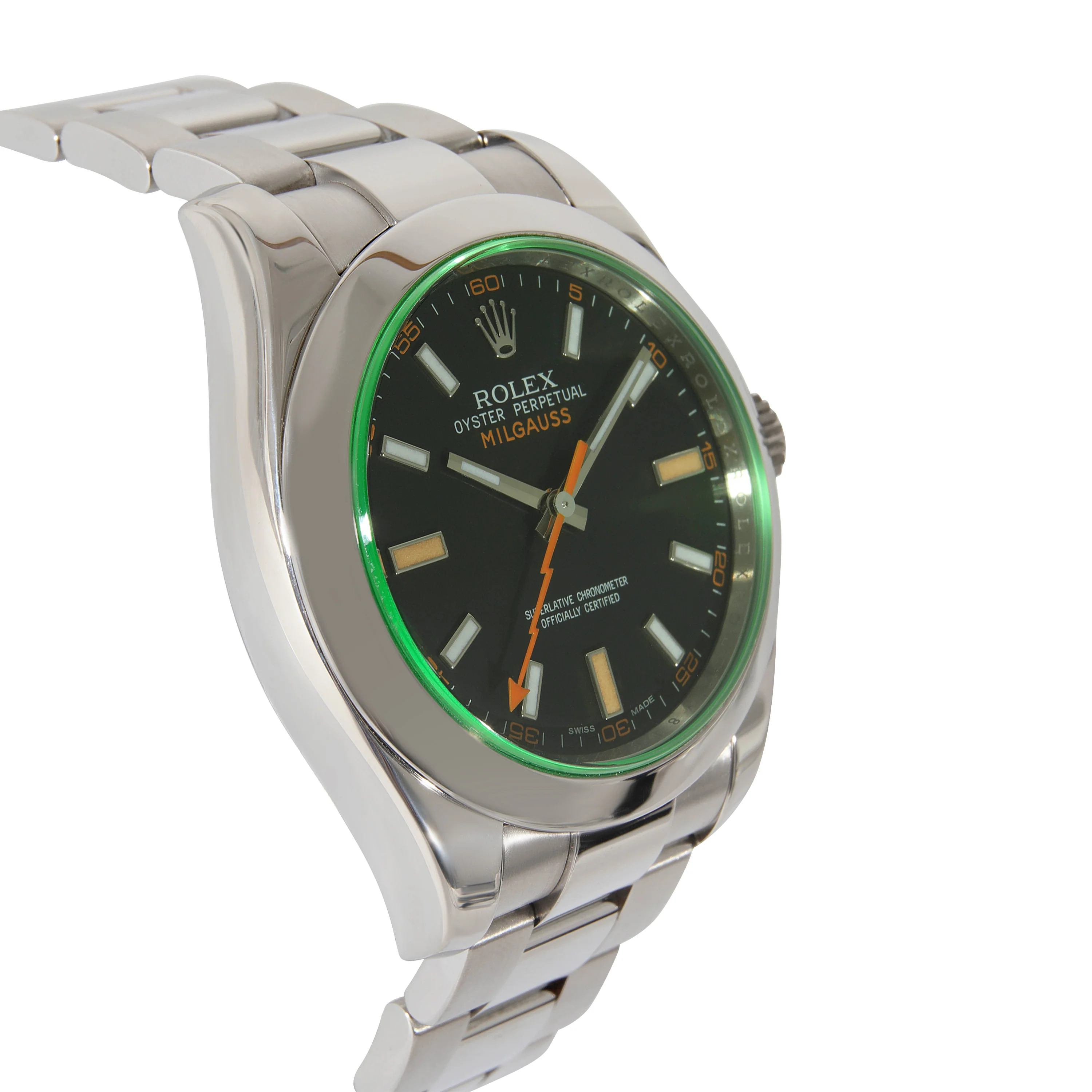 Rolex Milgauss 116400GV Men's Watch in Stainless Steel - Image 2