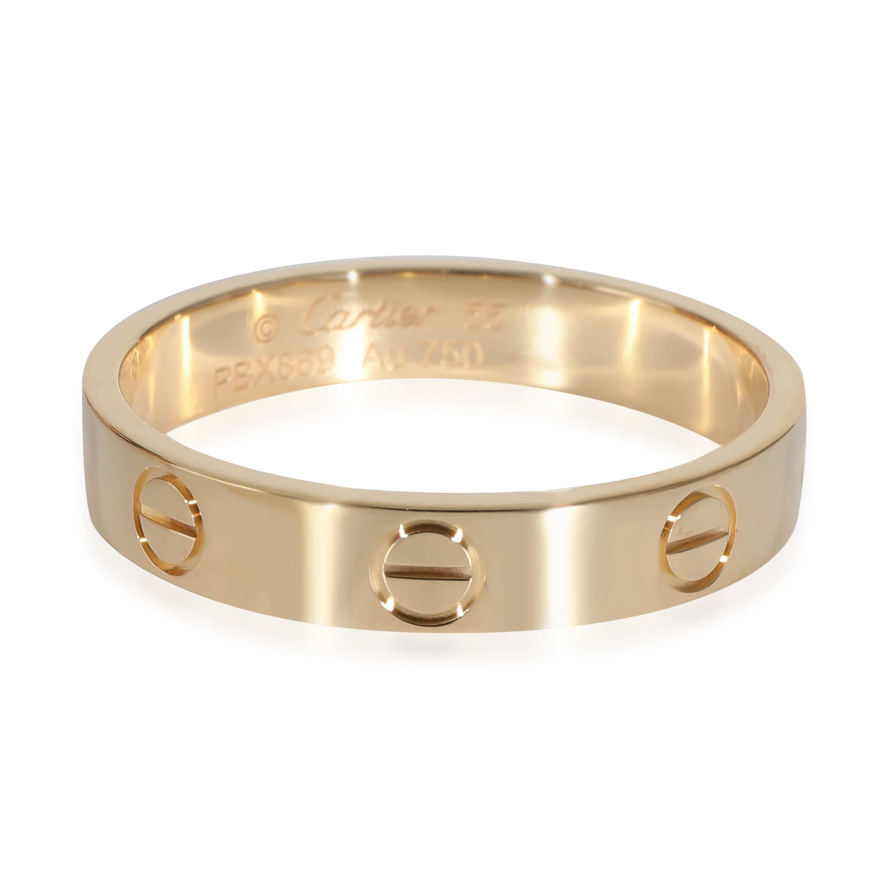Cartier Love Band in 18k Yellow Gold