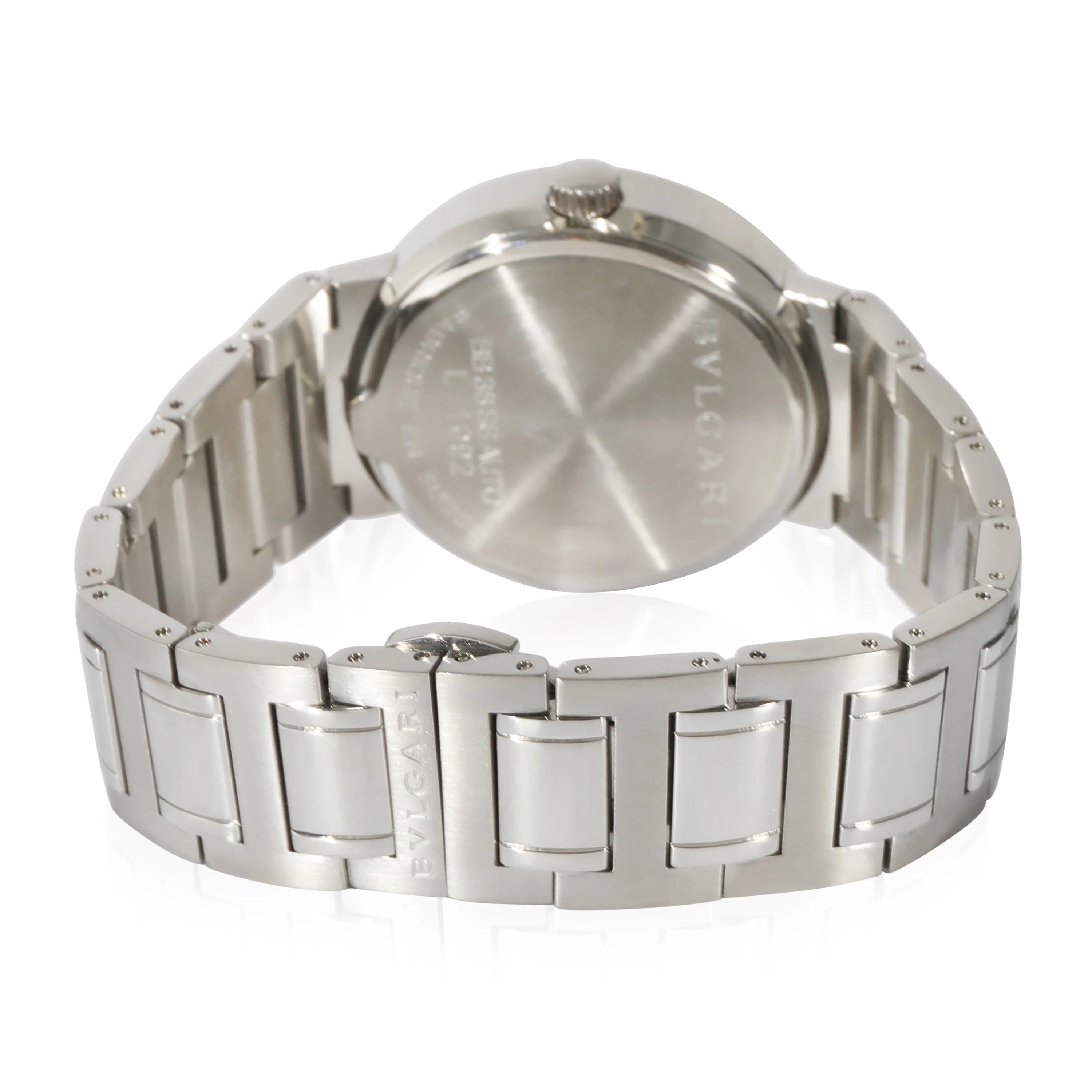 BVLGARI Bvlgari/Bvlgari BB 38 SS Auto Mens Watch in  Stainless Steel - Image 4