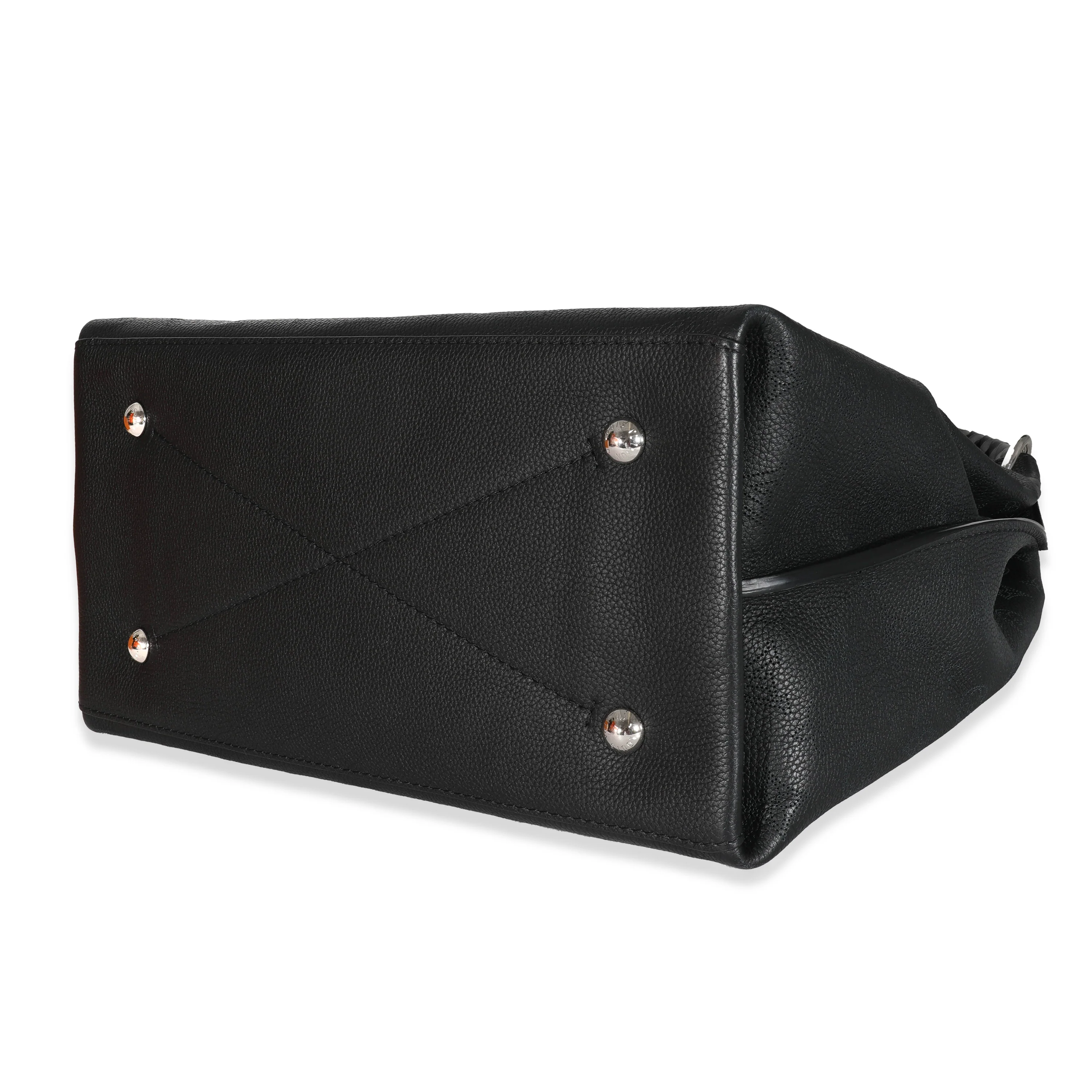 Louis Vuitton Black Mahina Carmel Hobo - Image 6