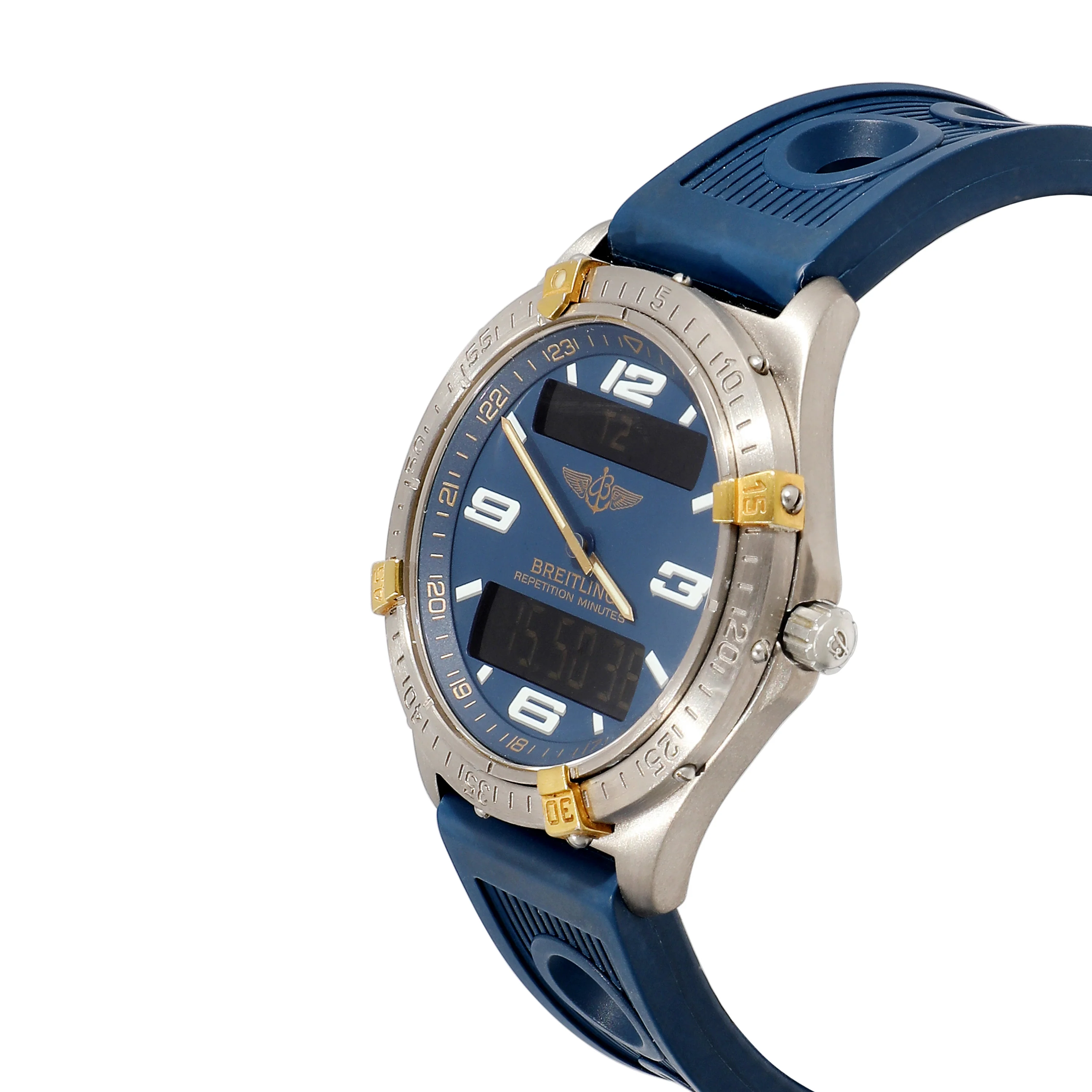 Breitling Aerospace F65363 Mens Watch in 18kt Titanium/Yellow Gold - Image 3