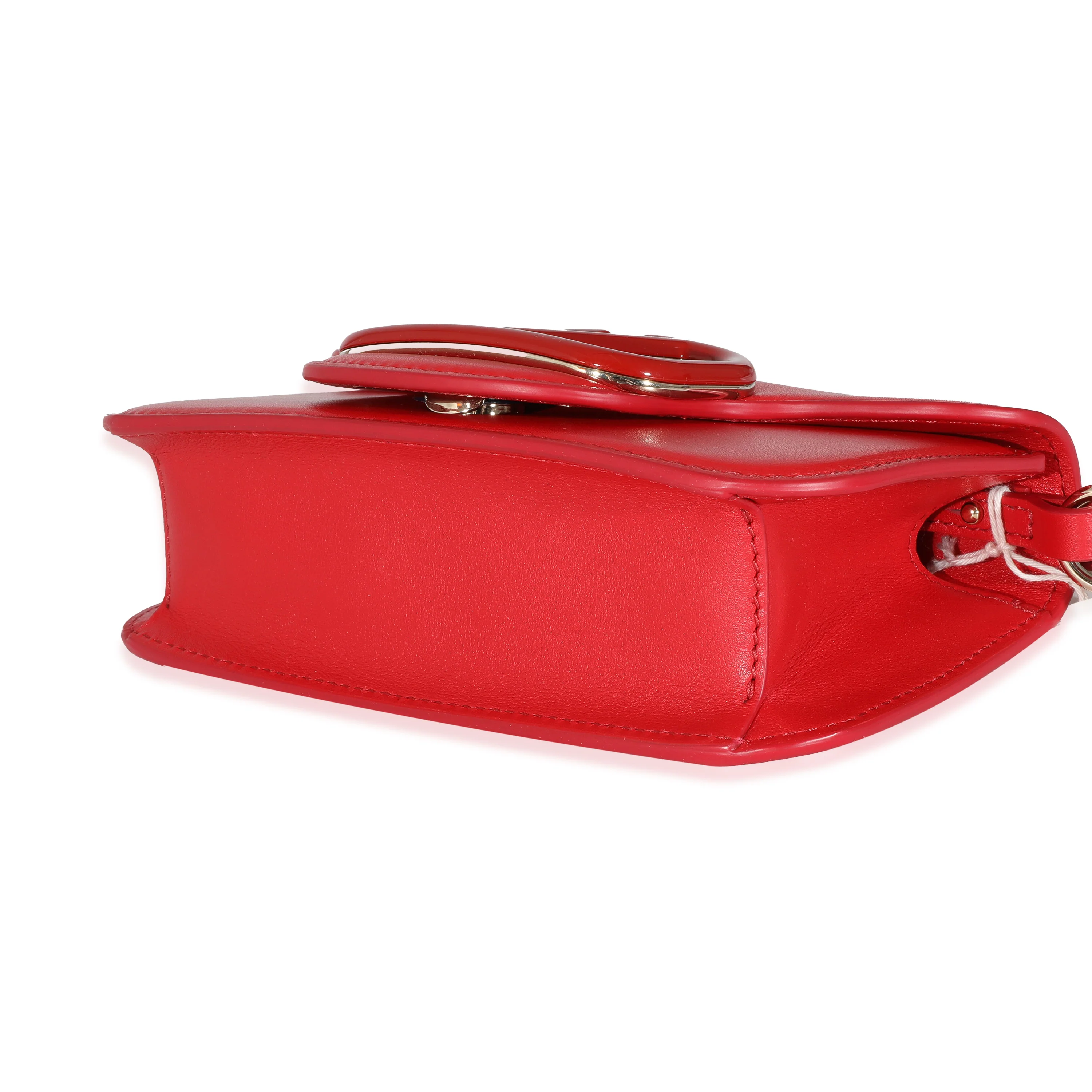 Valentino Rouge Pur Calfskin Small Vlogo Loco Bag - Image 6