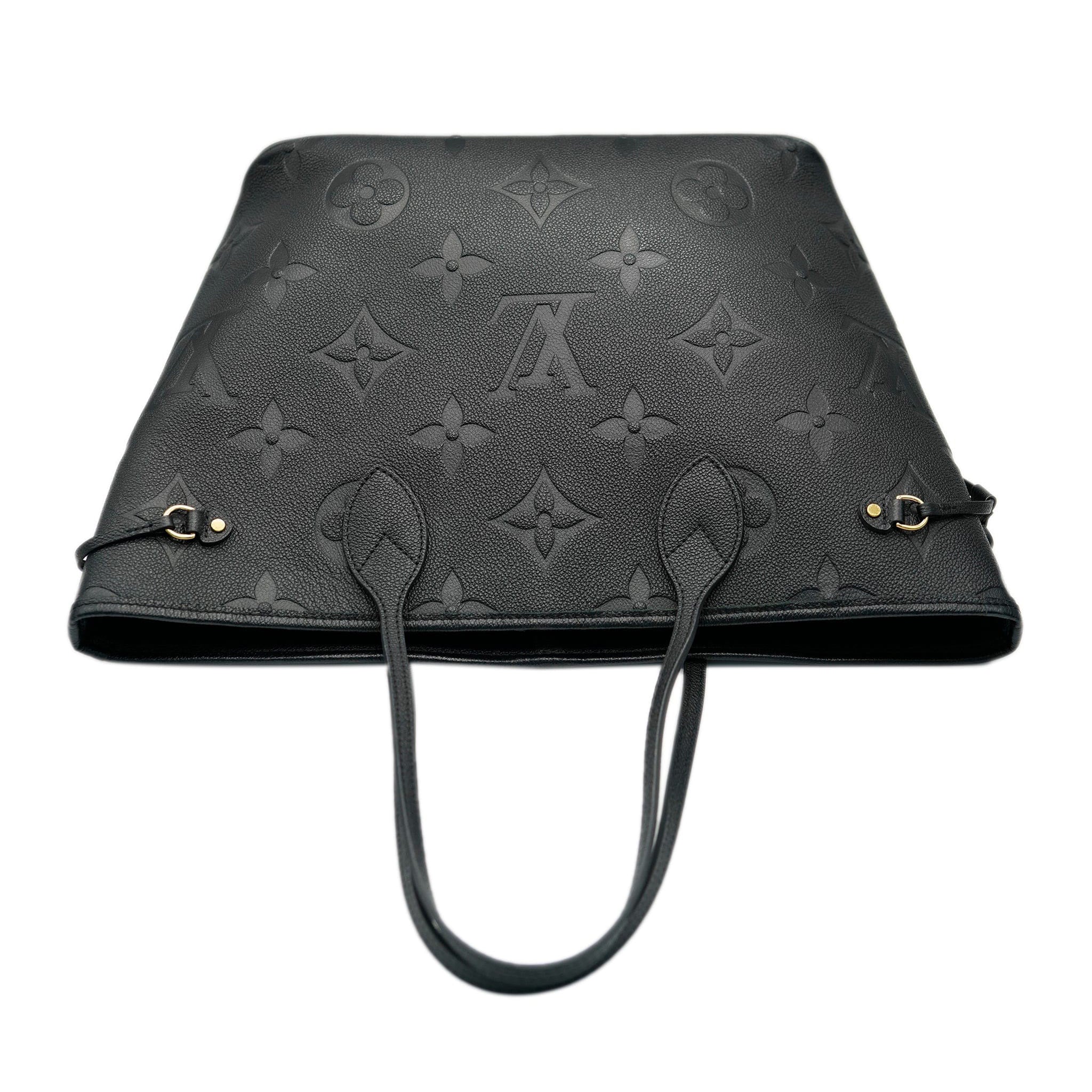 Louis Vuitton Black Monogram Empreinte Neverfull MM - Image 3