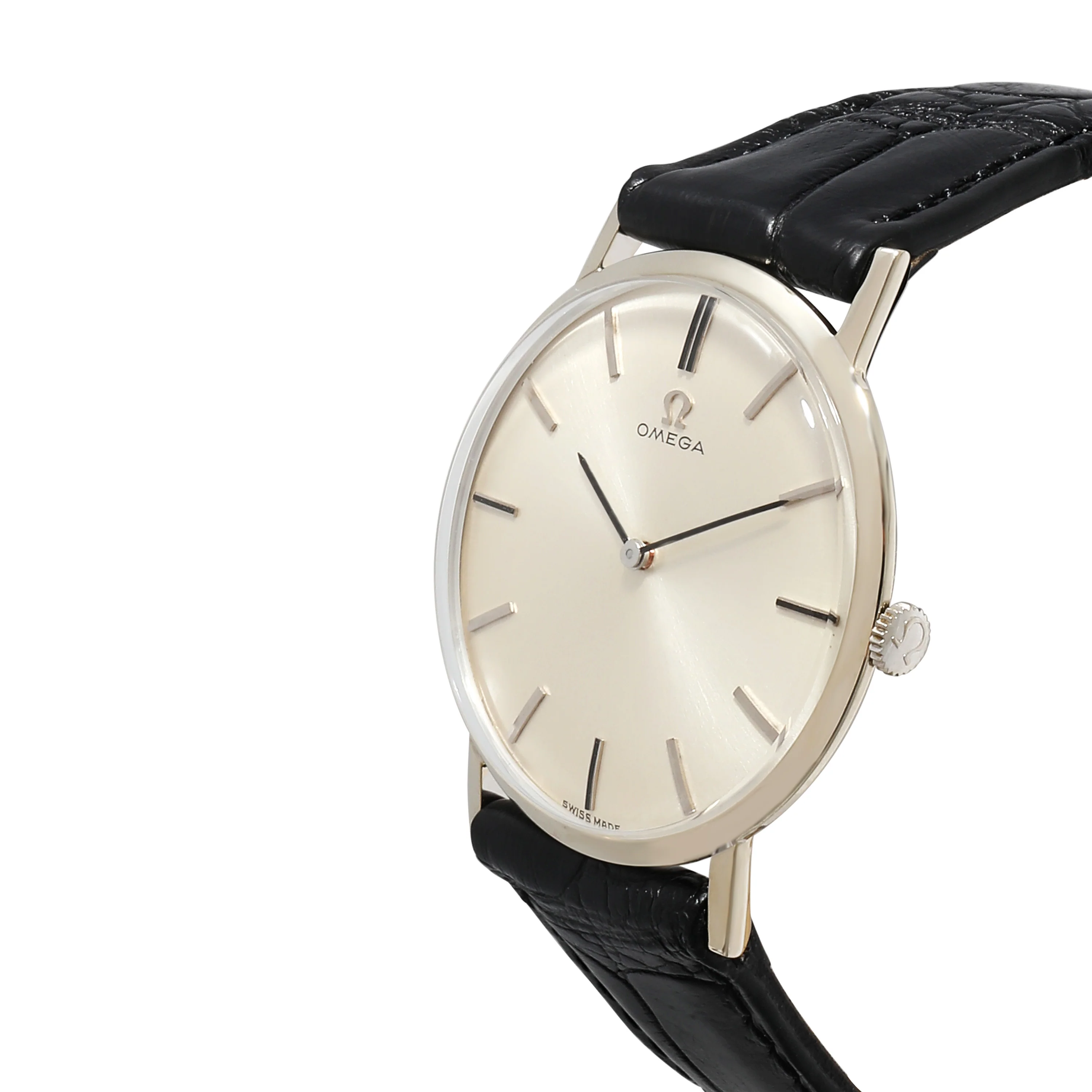 Omega DeVille D6672 Mens Watch in 14kt White Gold - Image 3