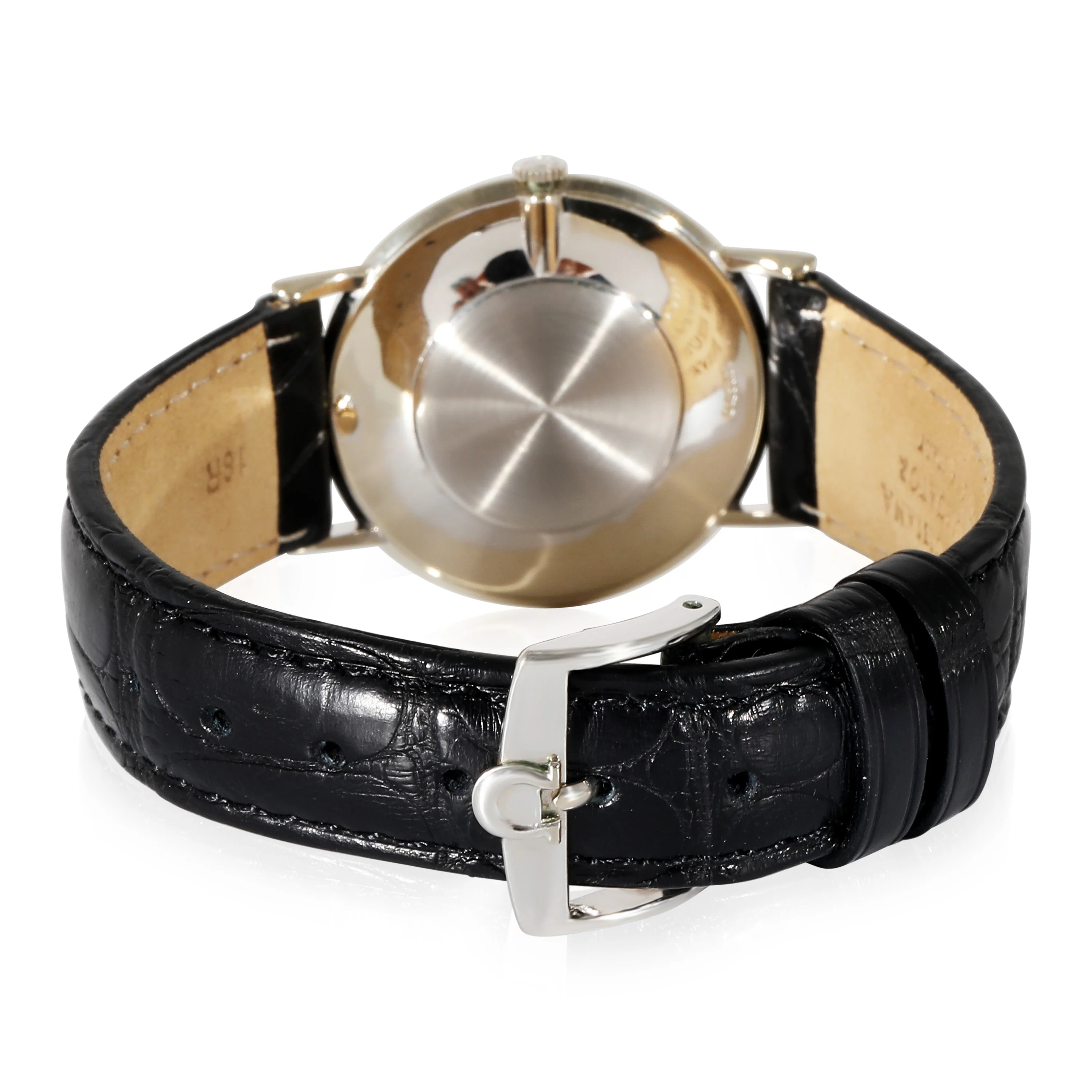 Omega DeVille D6672 Mens Watch in 14kt White Gold - Image 4