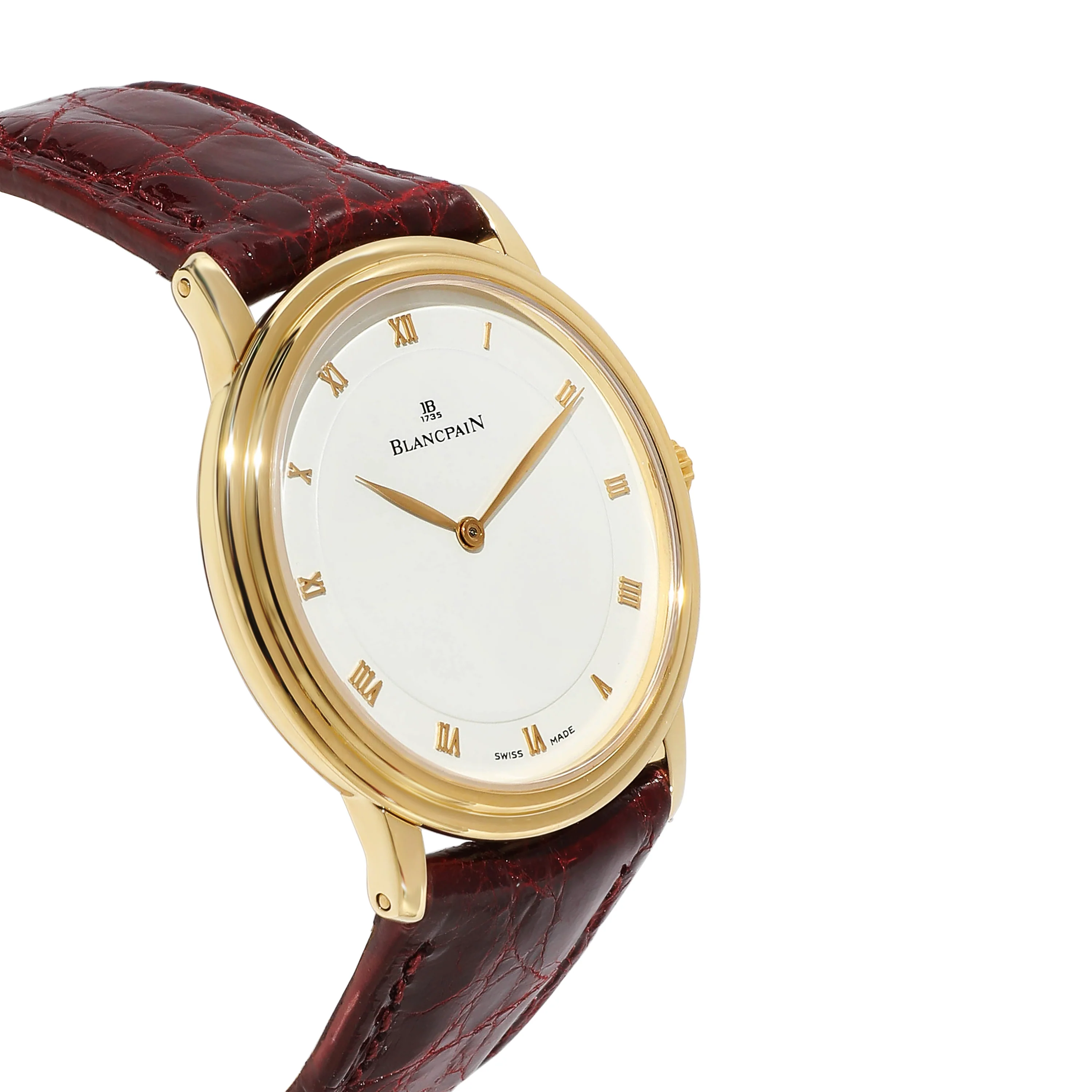 Blancpain Villeret Ultra-Slim 0071-1418-55 Unisex Watch in 18kt Yellow Gold - Image 2
