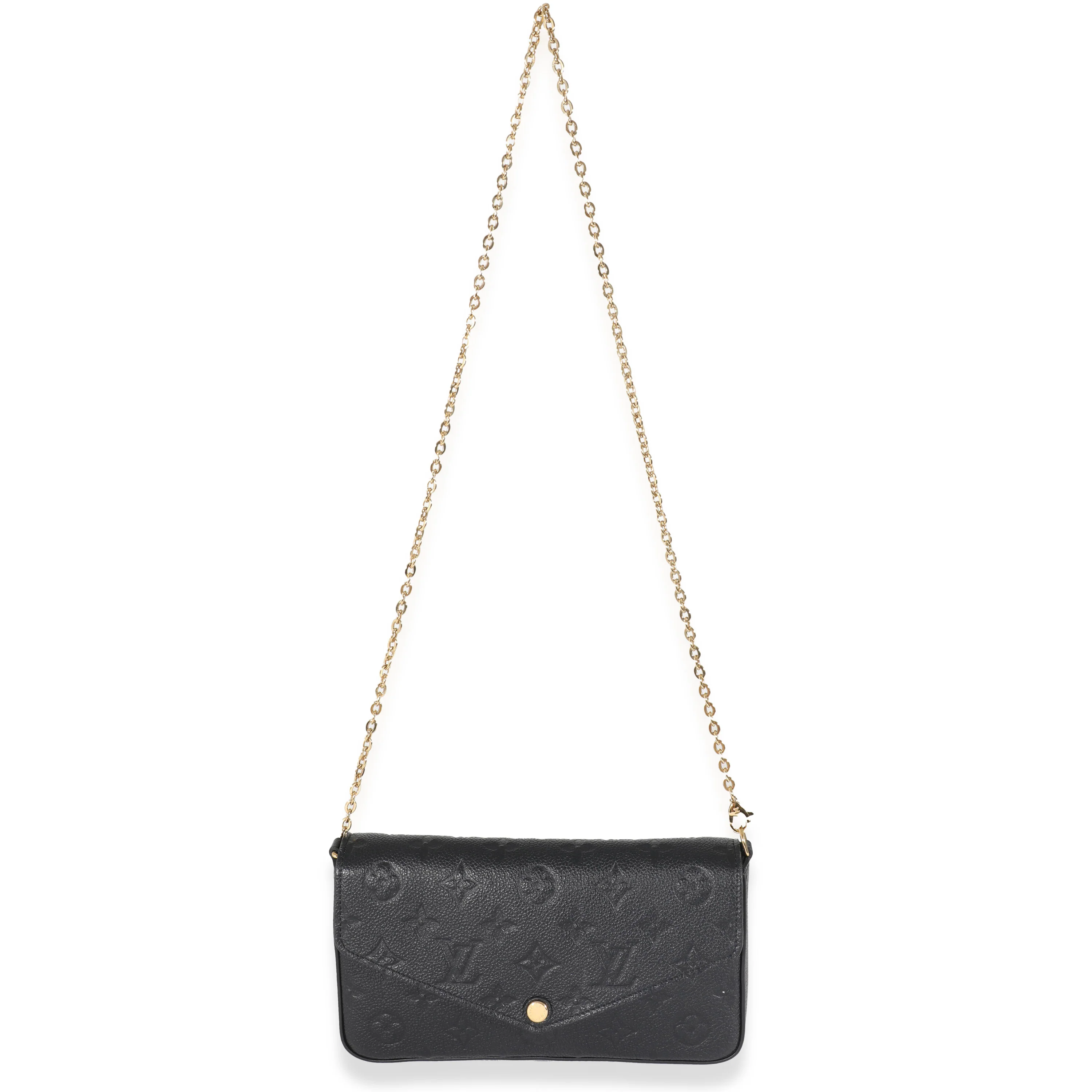Louis Vuitton Black Monogram Empreinte Félicie Pochette - Image 4