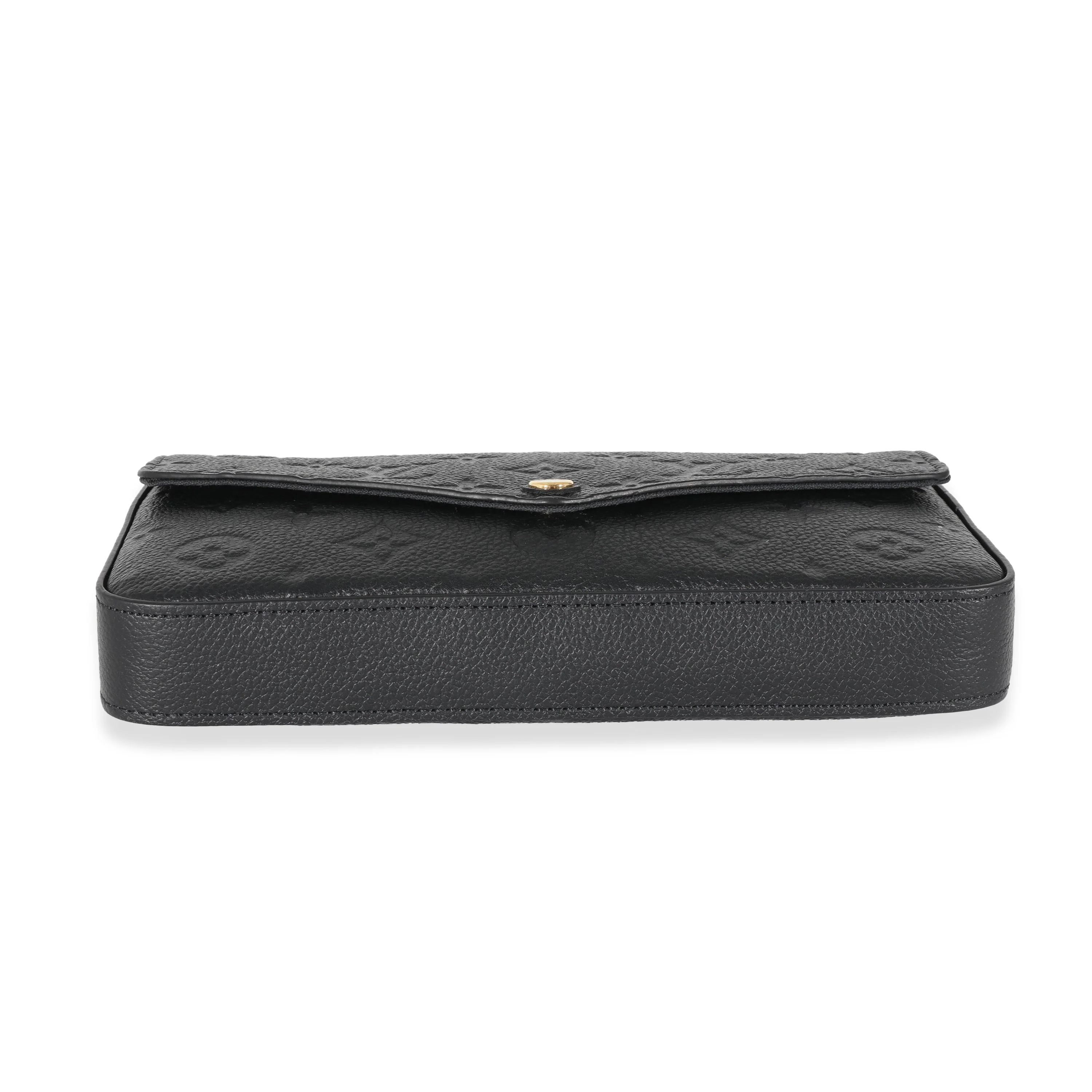 Louis Vuitton Black Monogram Empreinte Félicie Pochette - Image 5