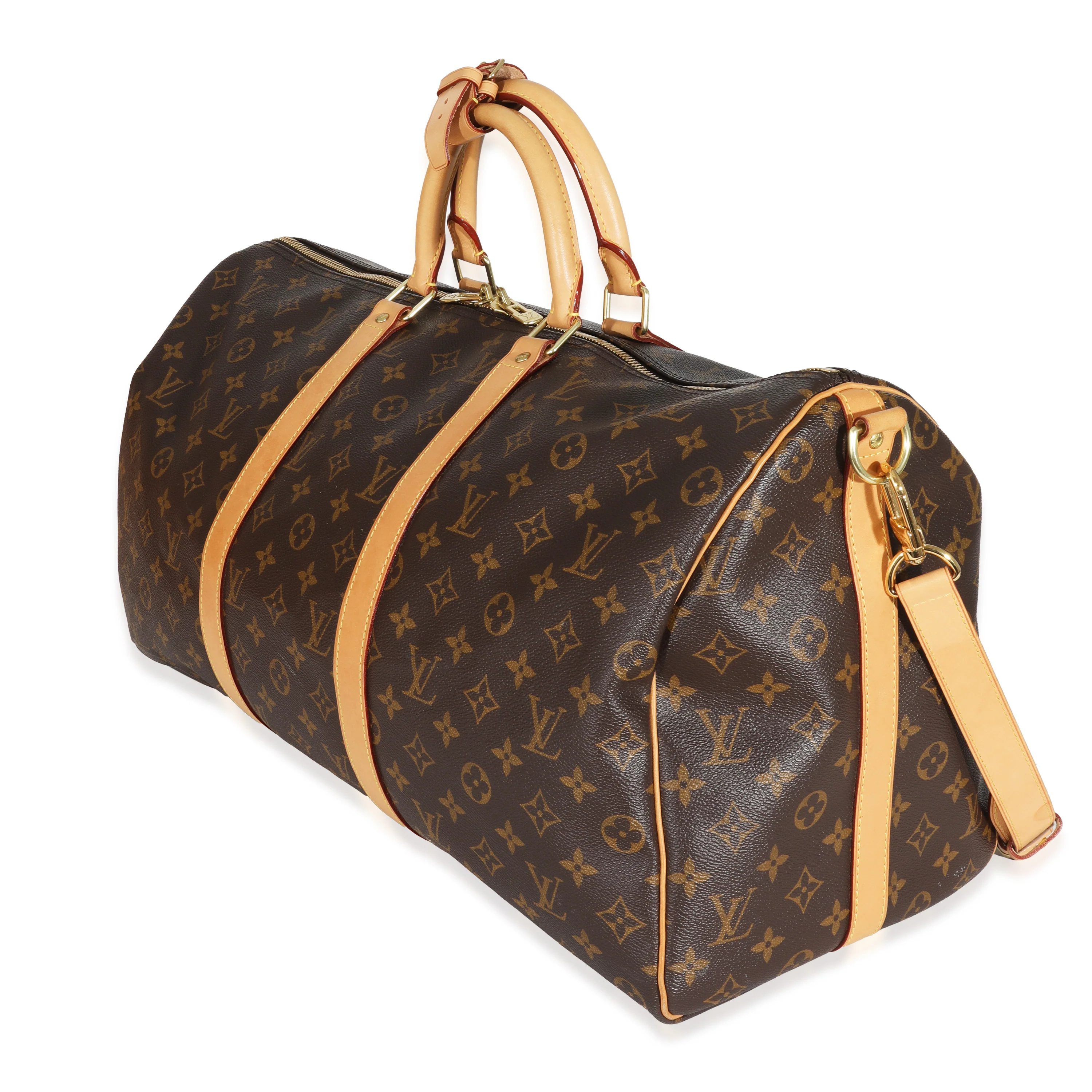Louis Vuitton Monogram Canvas Keepall Bandoulière 50 - Image 2
