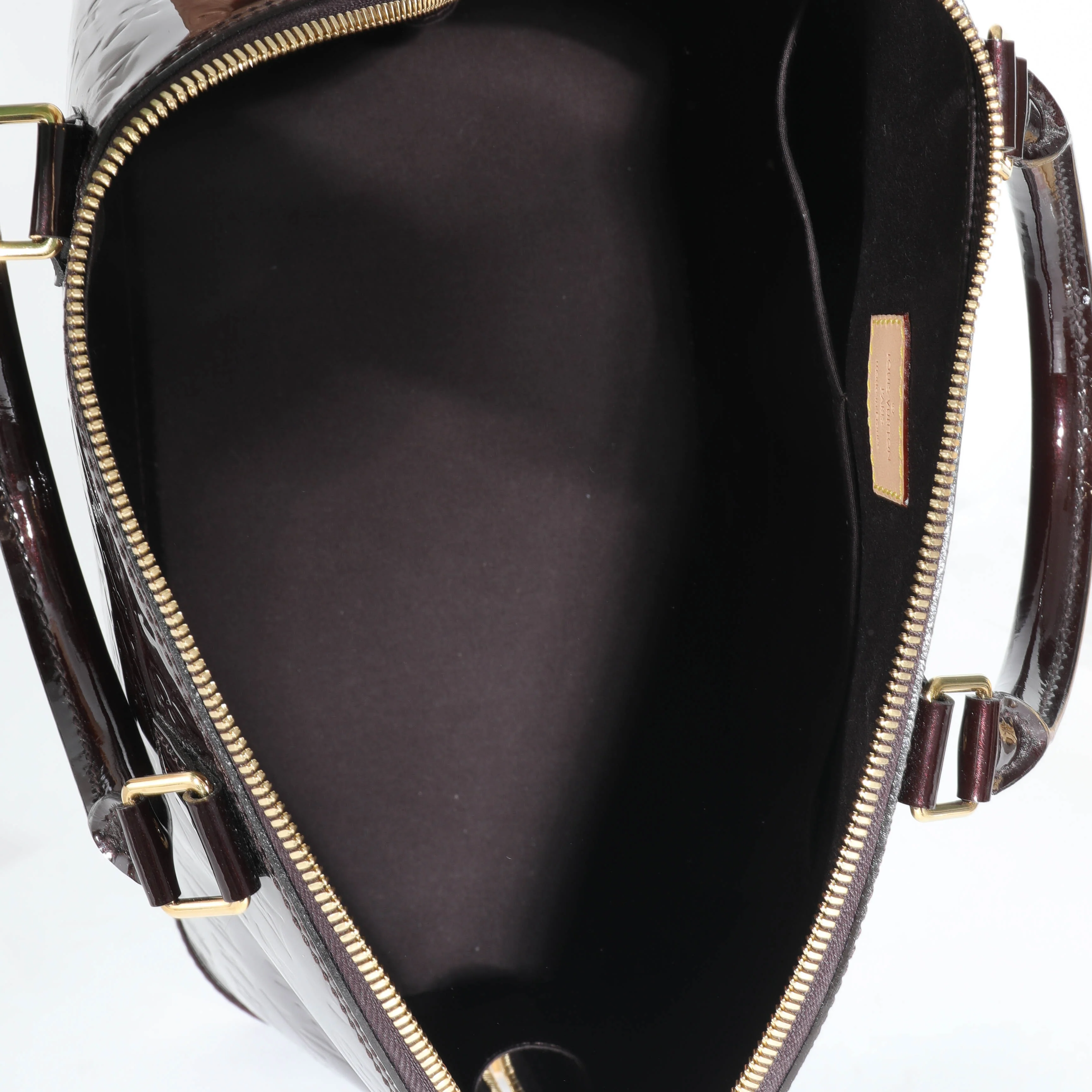 Louis Vuitton Amarante Vernis Alma GM - Image 7