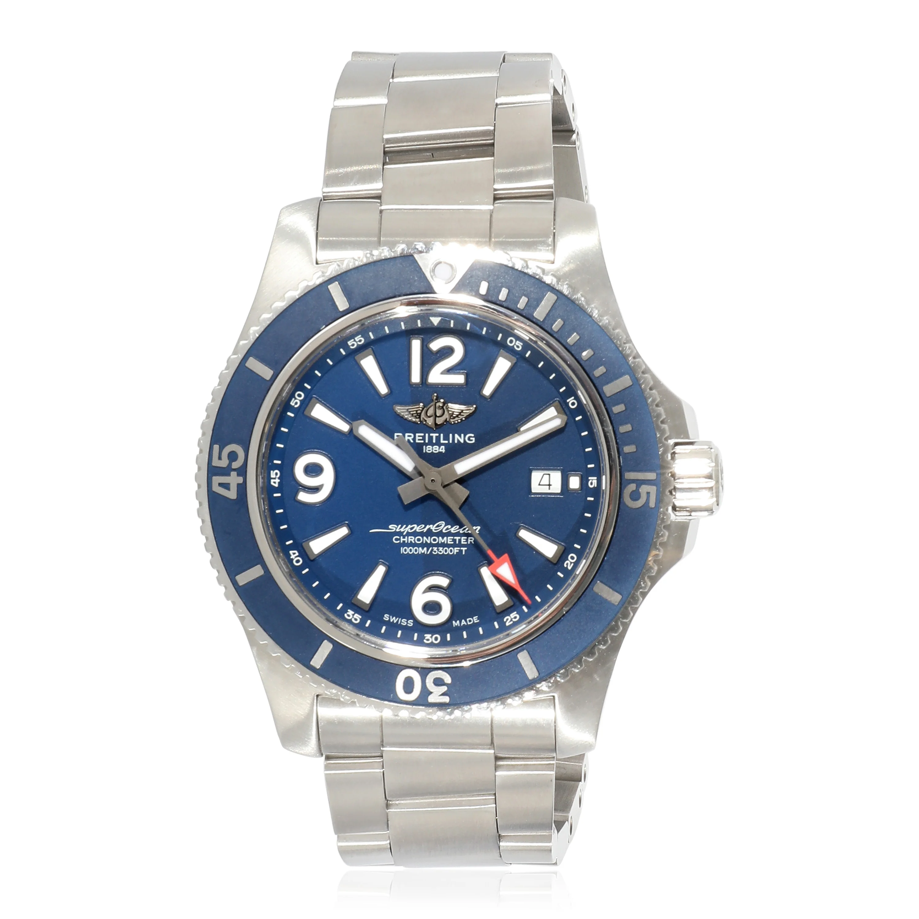 Breitling Superocean 44 A17367D81C1A1 Mens Watch in Stainless Steel