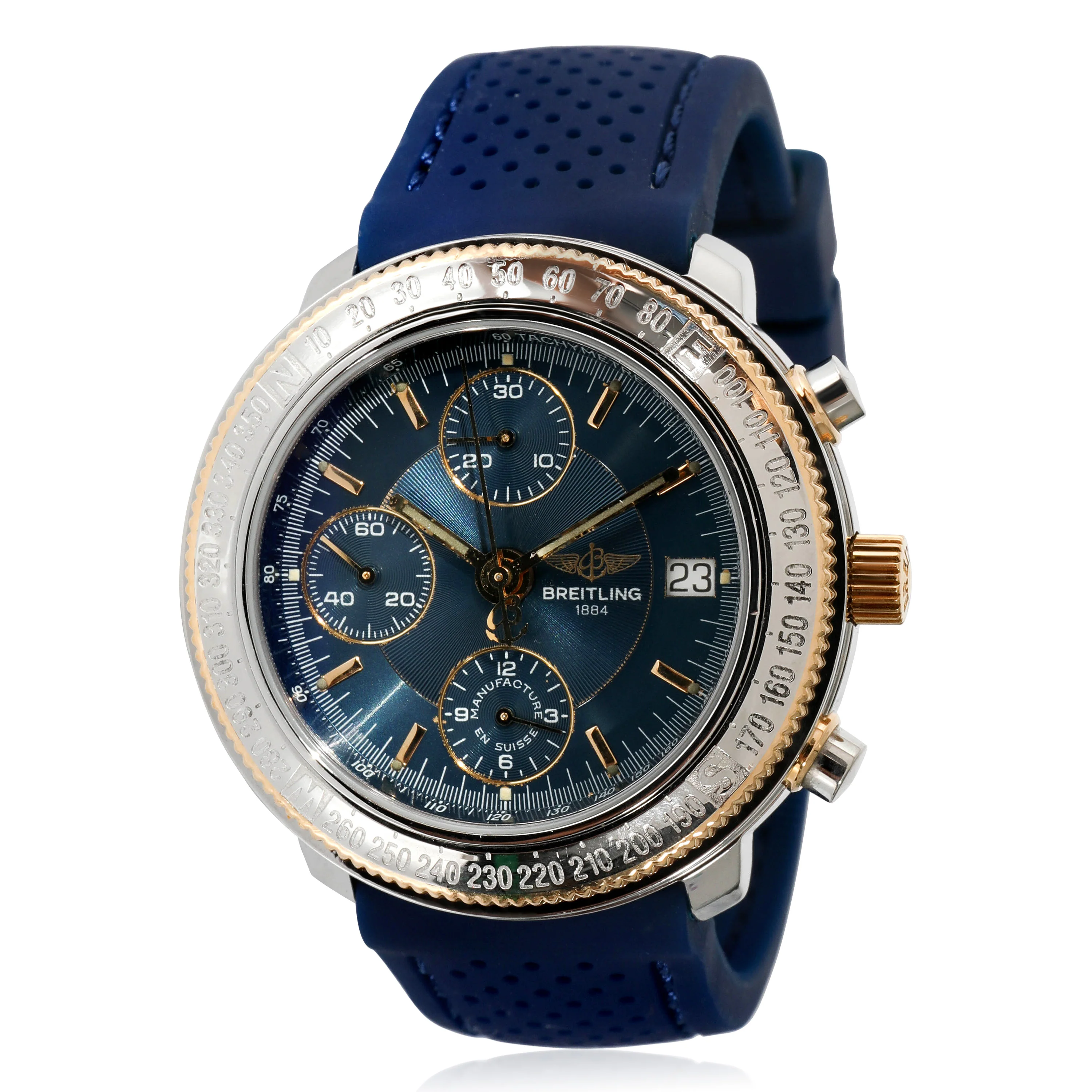 Breitling Astromat D20405 Mens Watch in 18kt Stainless Steel/Yellow Gold