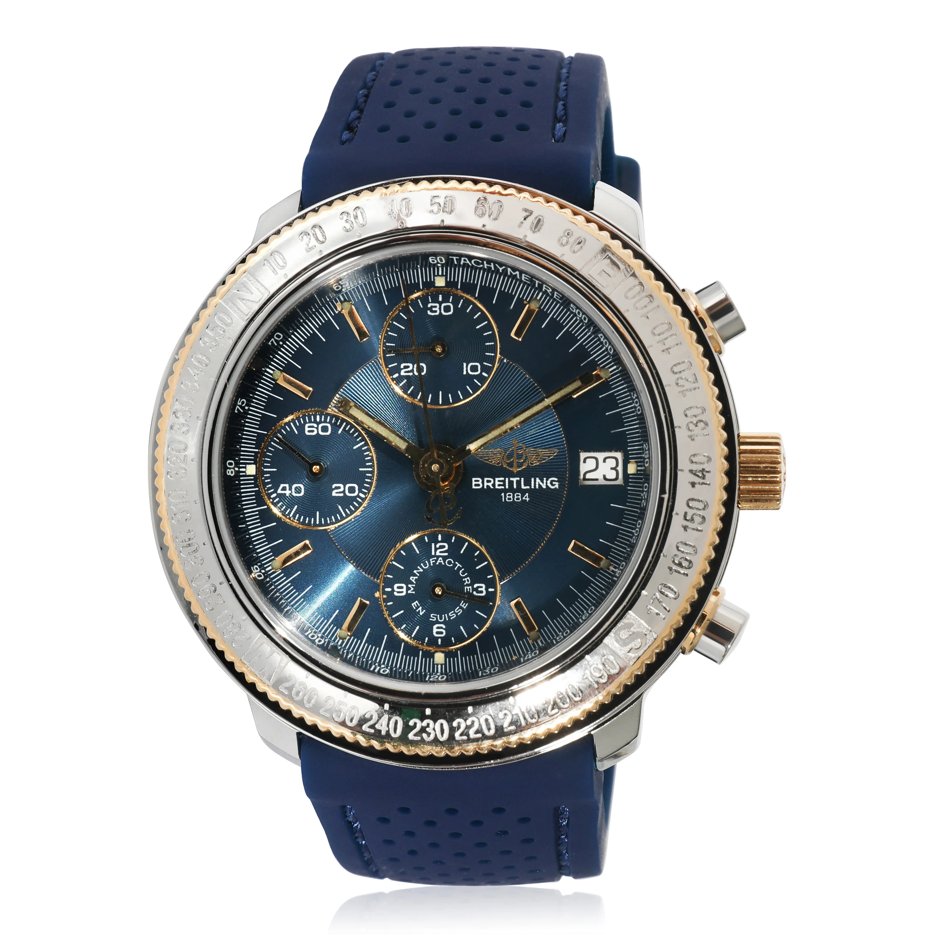 Breitling Astromat D20405 Mens Watch in 18kt Stainless Steel/Yellow Gold - Image 5