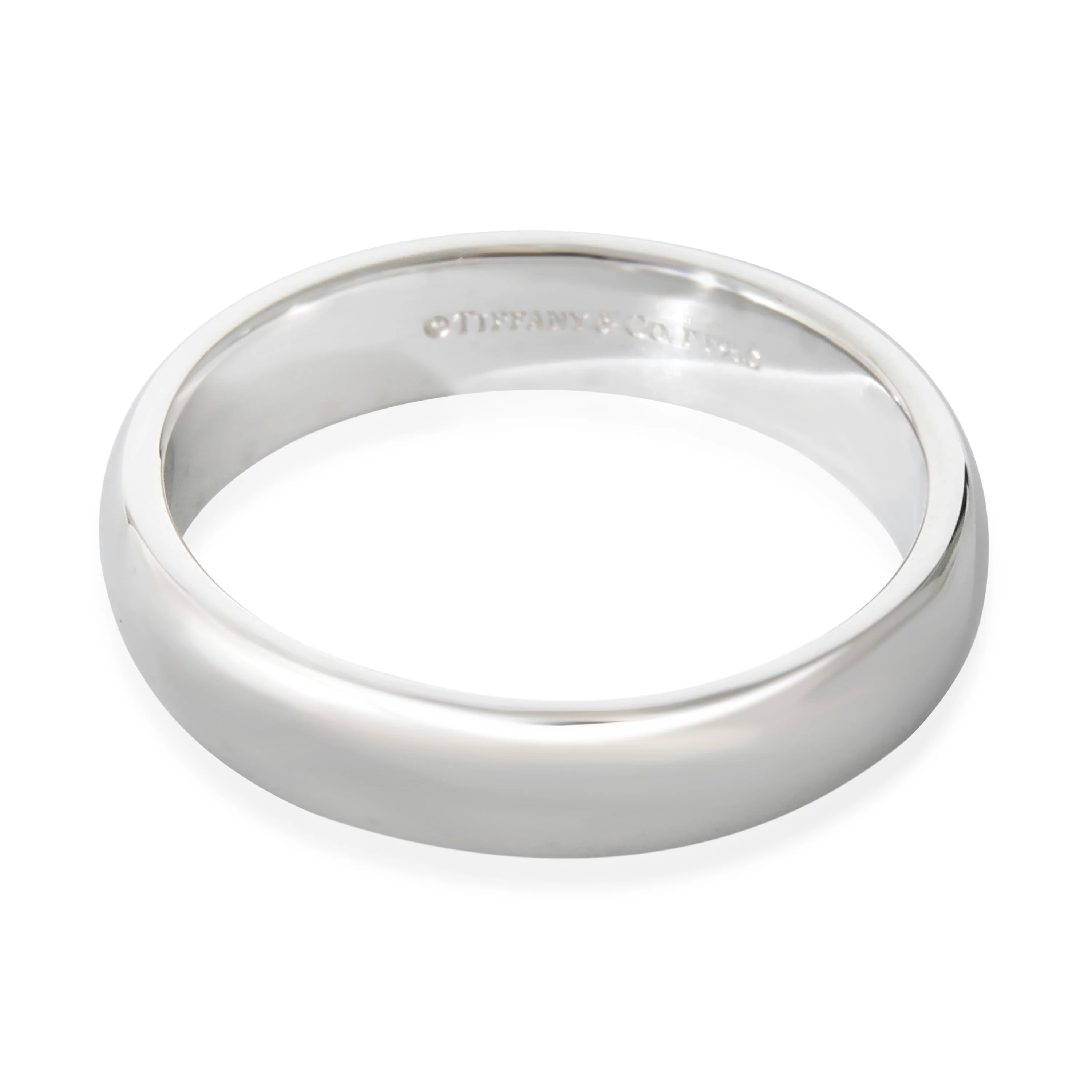 Tiffany Forever 4.5mm Band in Platinum