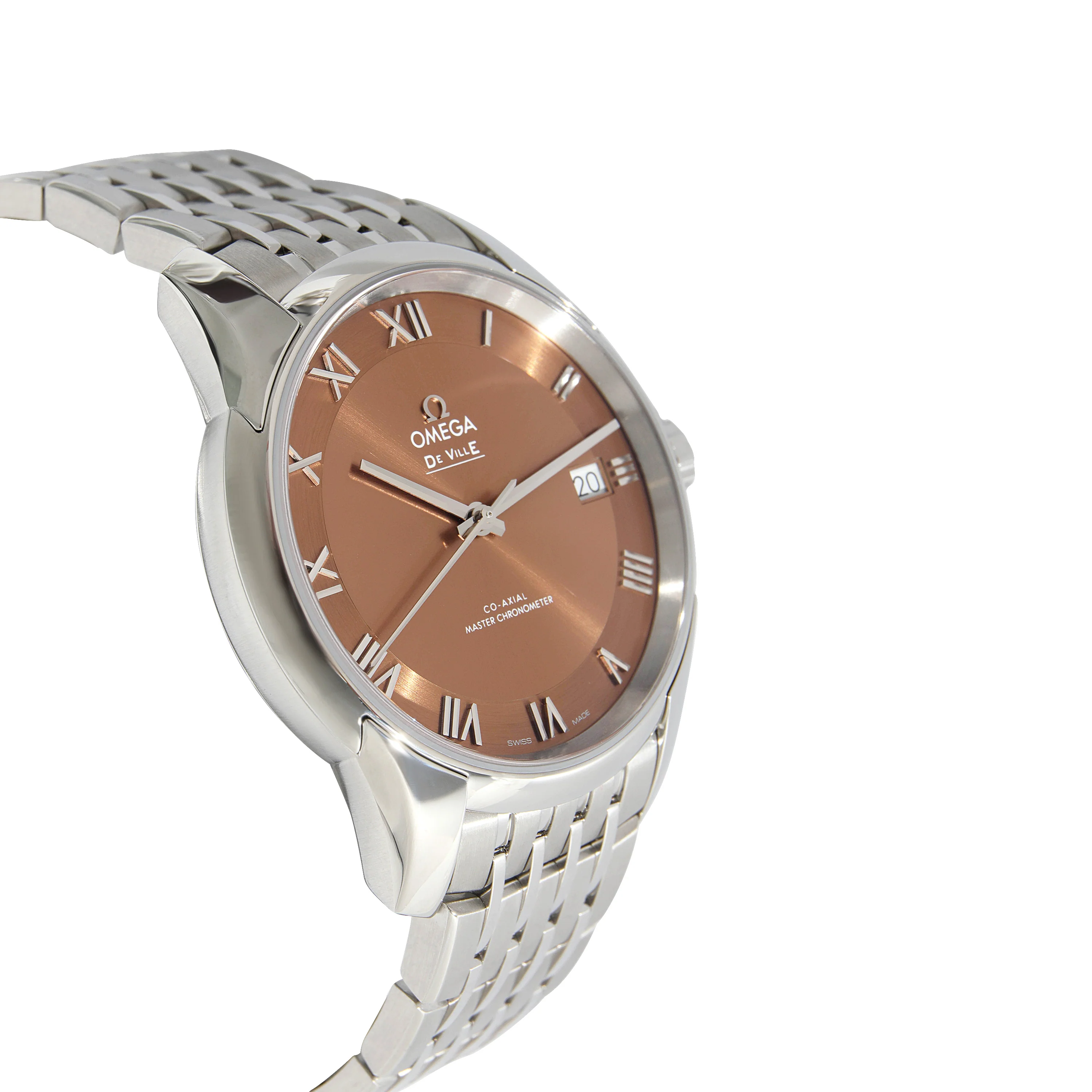 Omega DeVille Hour Vision 411.10.41.21.10.001 Mens Watch in Stainless Steel - Image 3