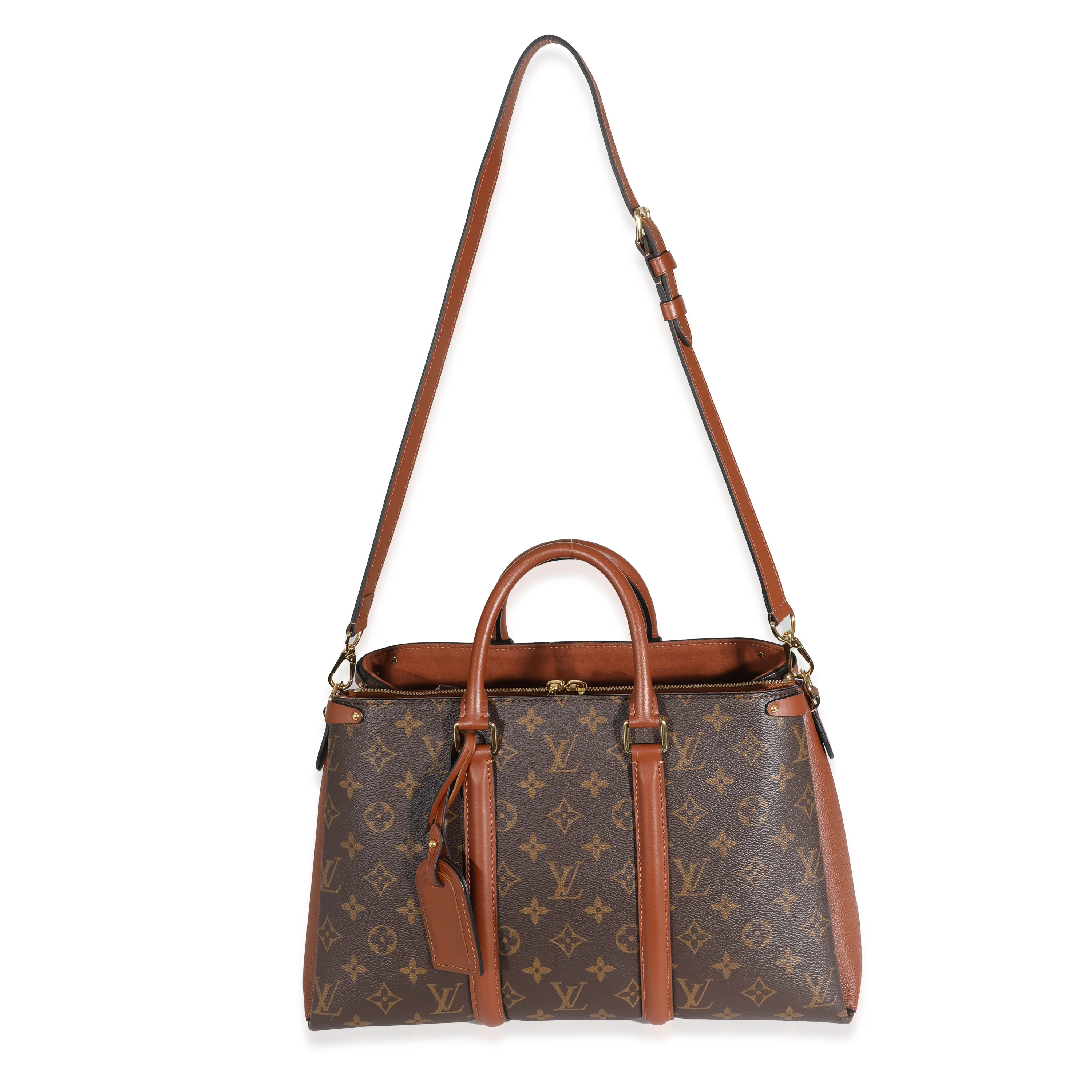 Caramel Monogram Canvas Soufflot MM - Image 4
