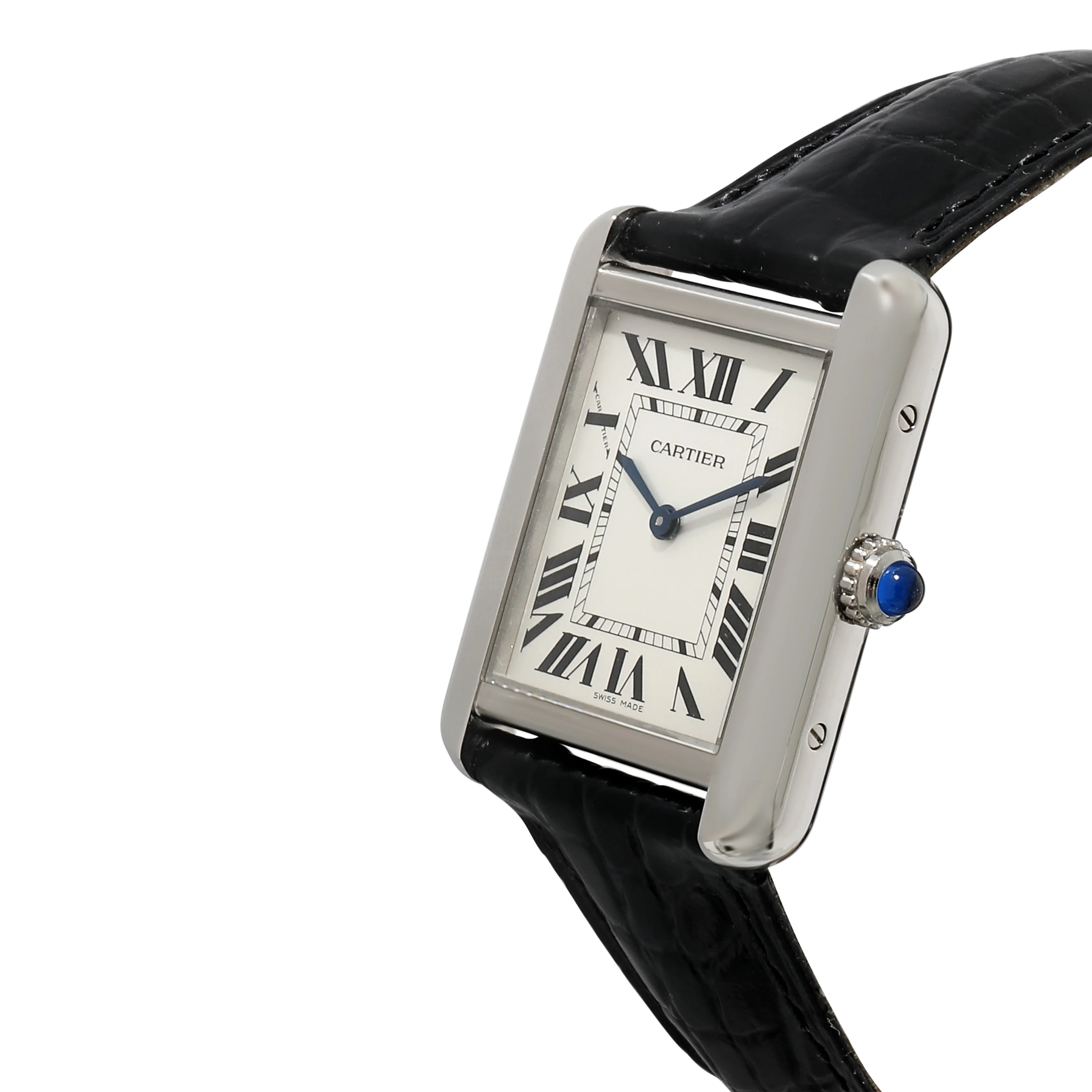 Cartier Tank Solo W5200005 Womens Watch in  Stainless Steel - Image 3