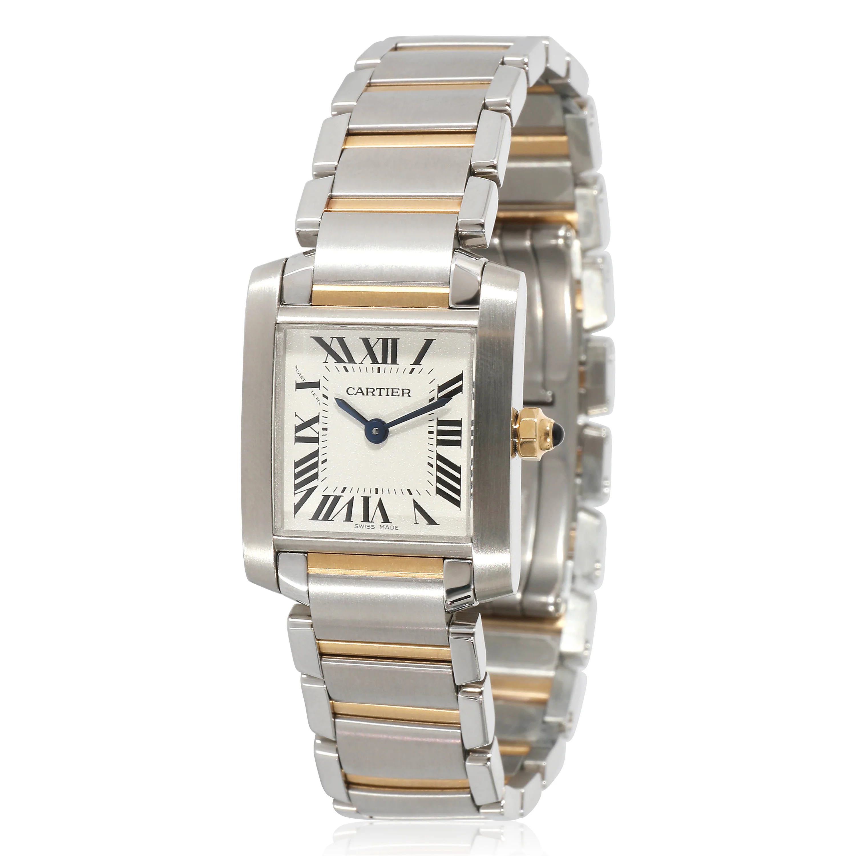 Cartier Tank Francaise W51007Q4 Womens Watch in 18kt Stainless Steel/Yellow Gol - Image 5