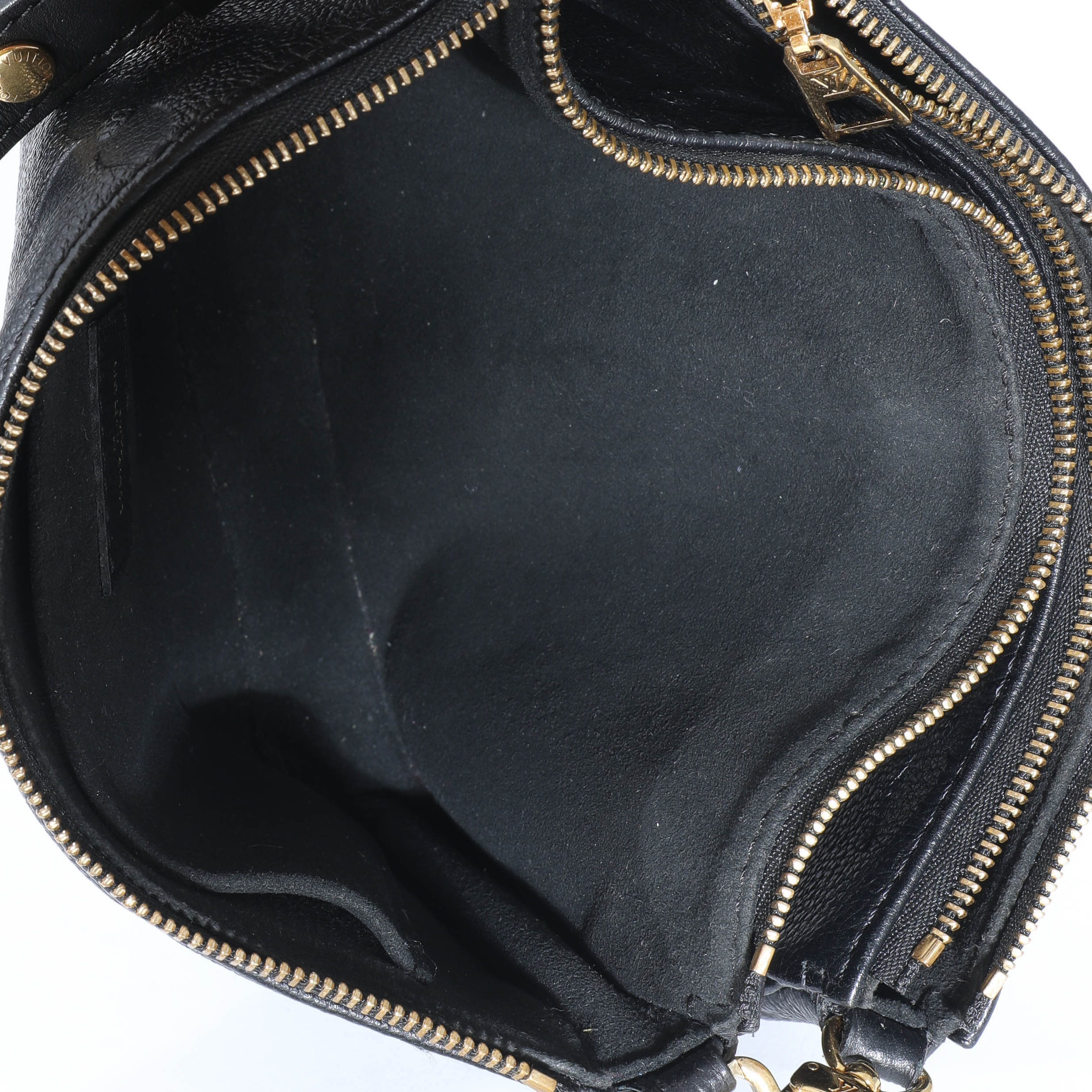 Louis Vuitton Black Monogram Empreinte Multi Pochette Accessoires - Image 7