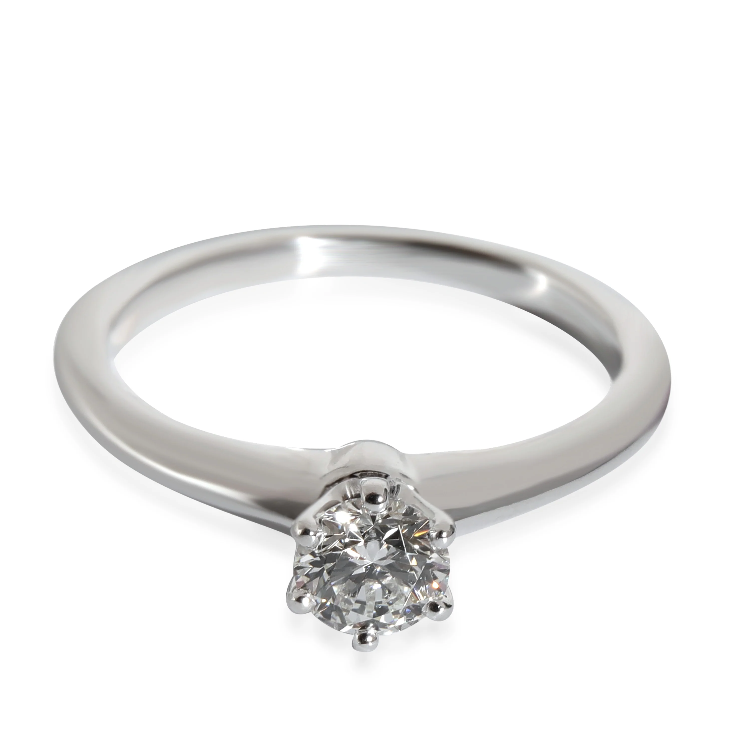 Diamond Engagement Ring in  Platinum H VS2 0.40 CTW
