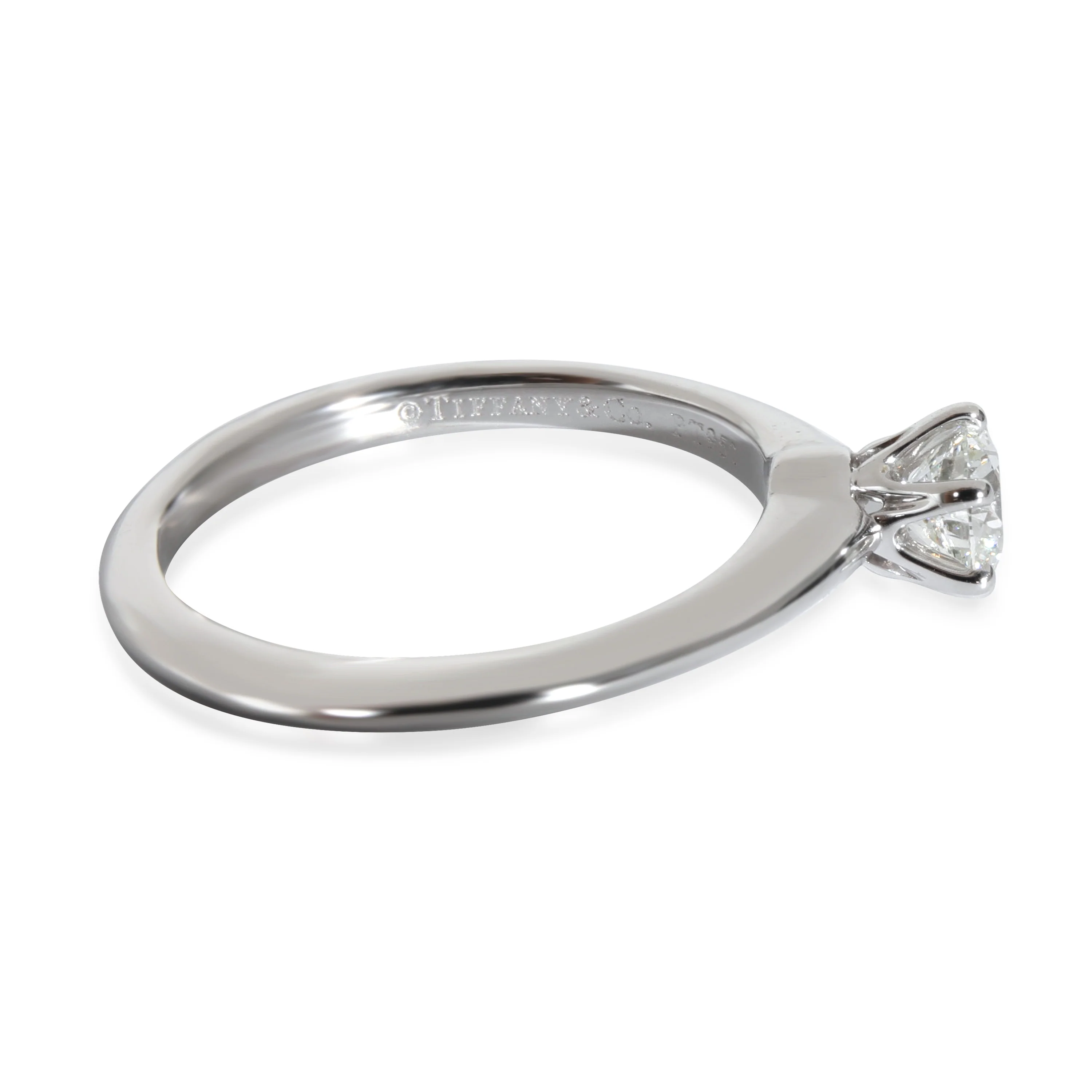Diamond Engagement Ring in  Platinum H VS2 0.40 CTW - Image 2