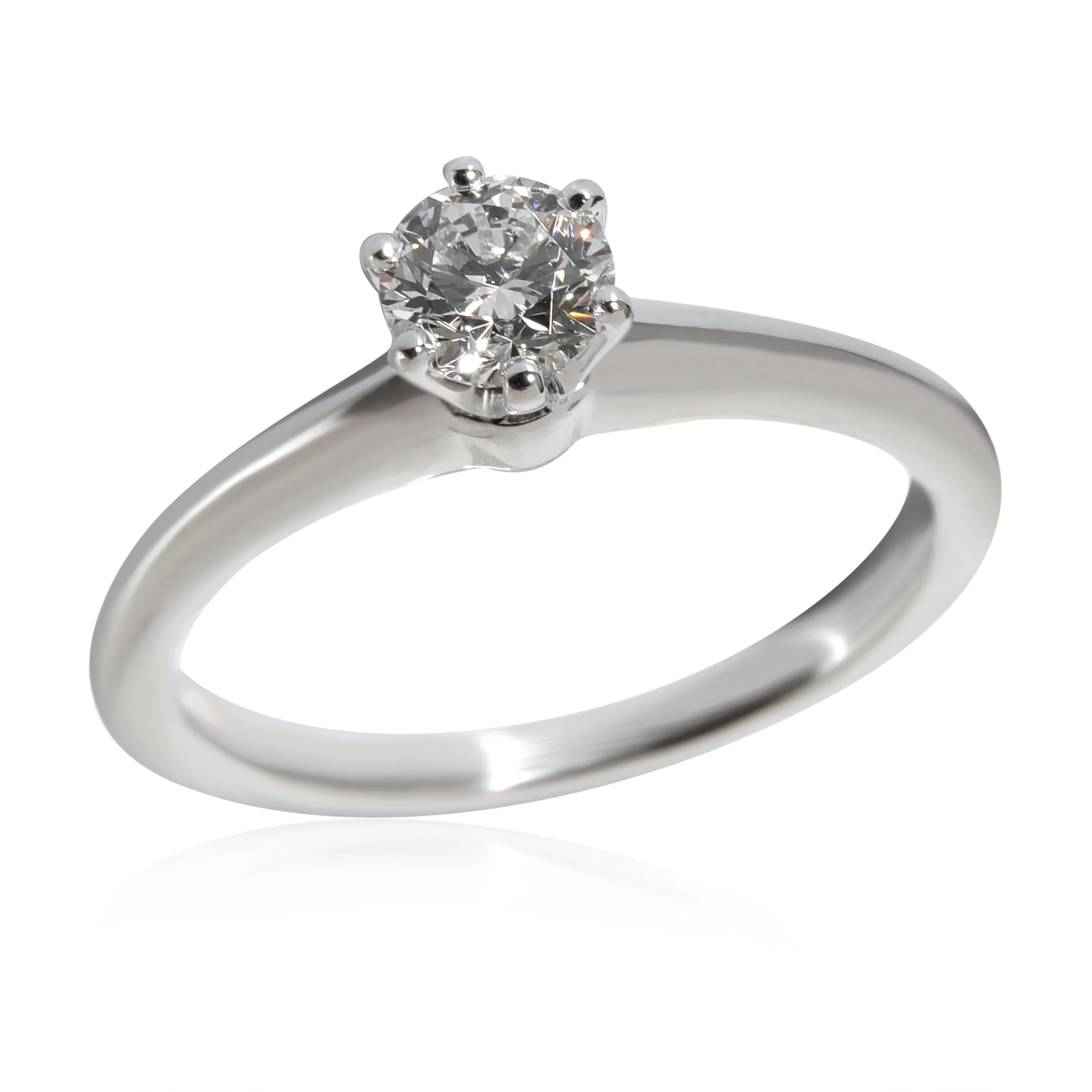 Diamond Engagement Ring in  Platinum H VS2 0.40 CTW - Image 5