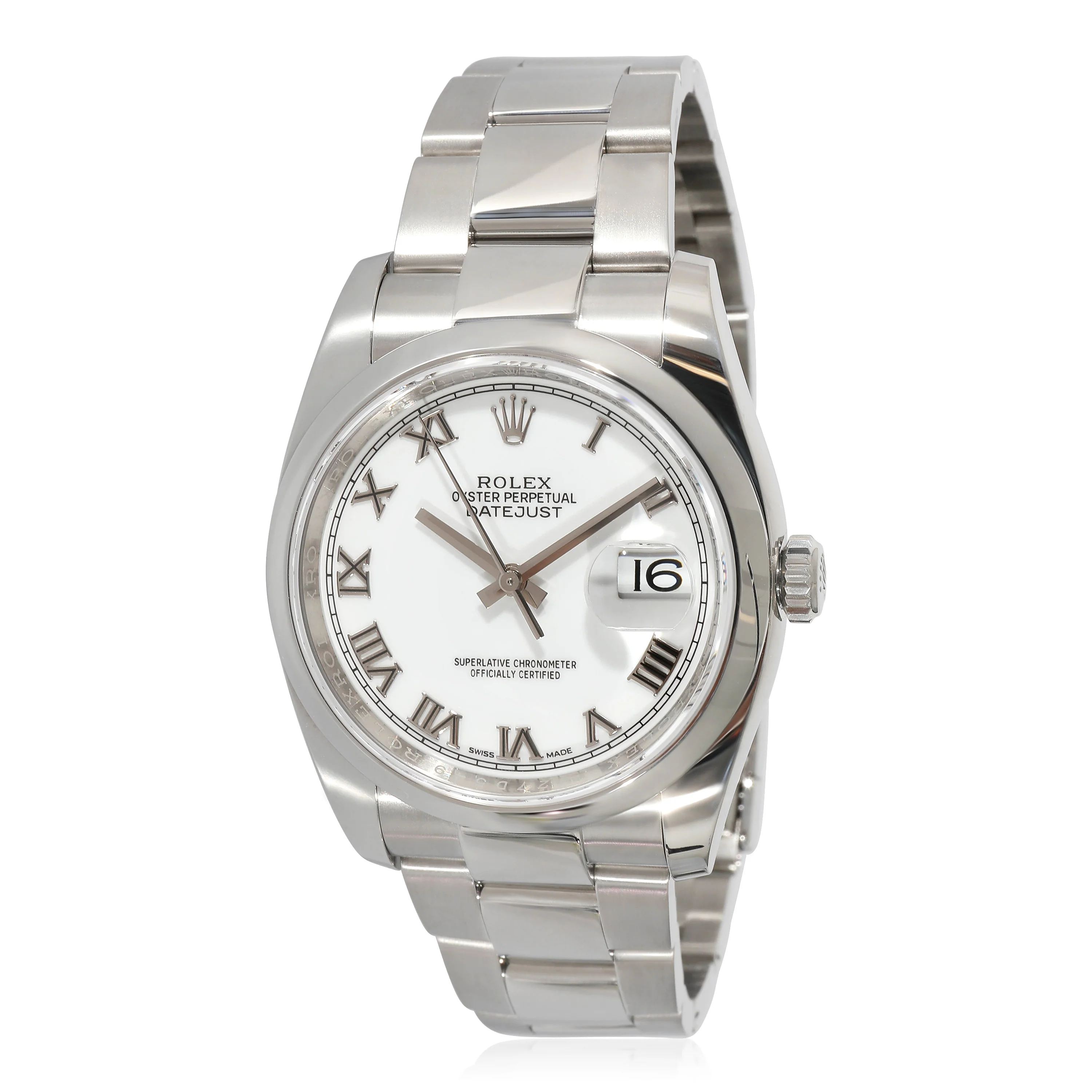 Rolex Datejust 116200 Mens Watch in  Stainless Steel - Image 6