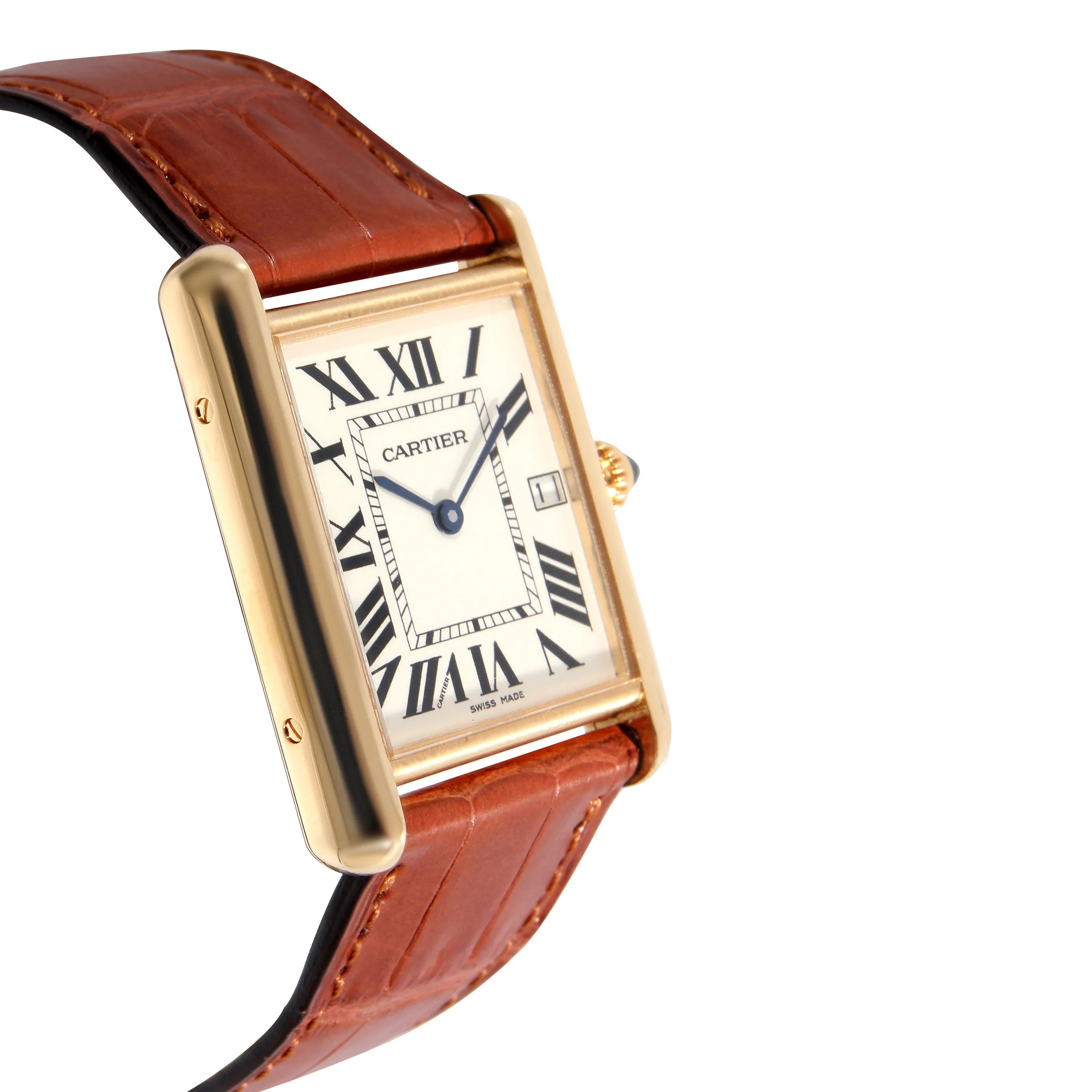 Cartier Tank Louis W1529756 Unisex Watch in 18kt Yellow Gold - Image 2
