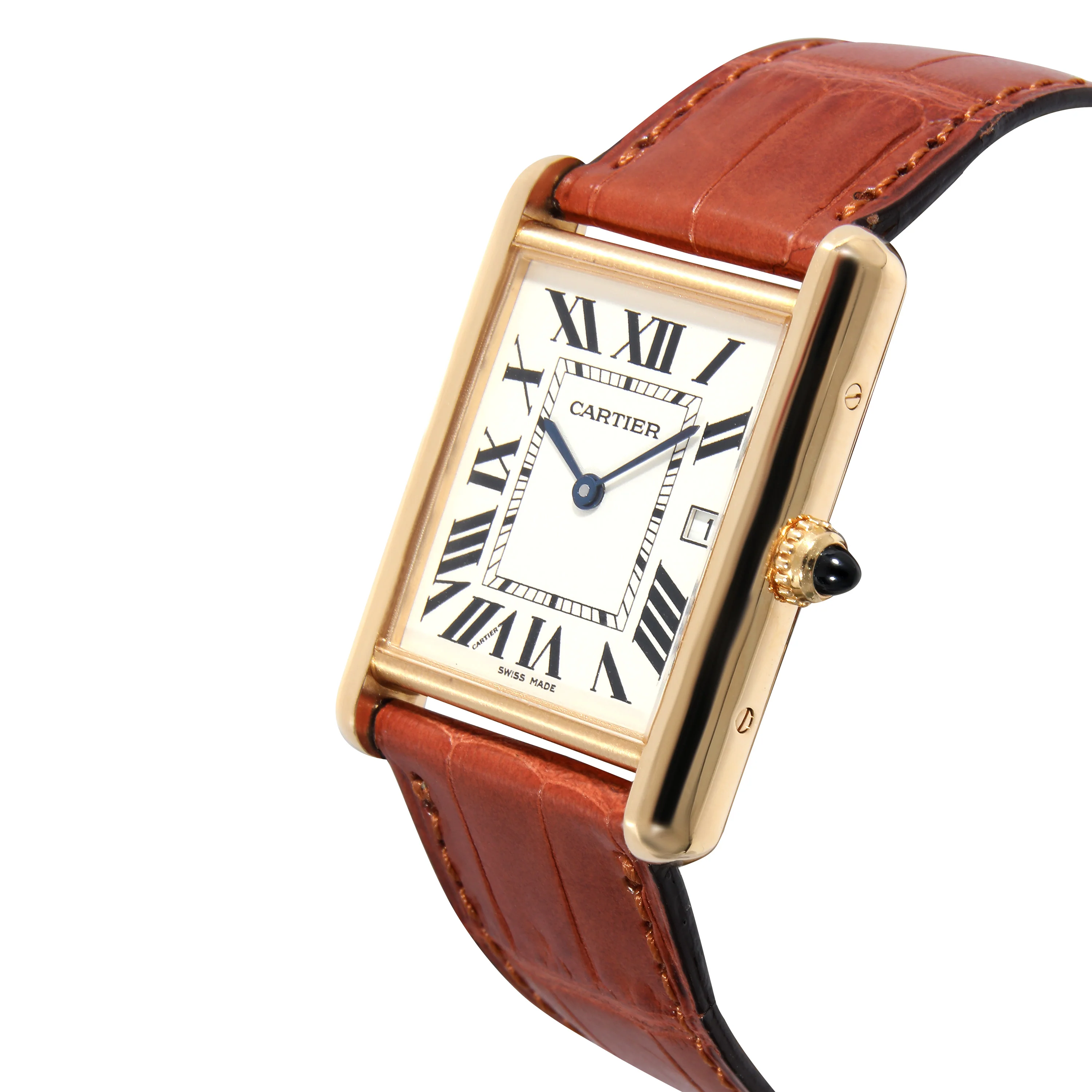 Cartier Tank Louis W1529756 Unisex Watch in 18kt Yellow Gold - Image 3