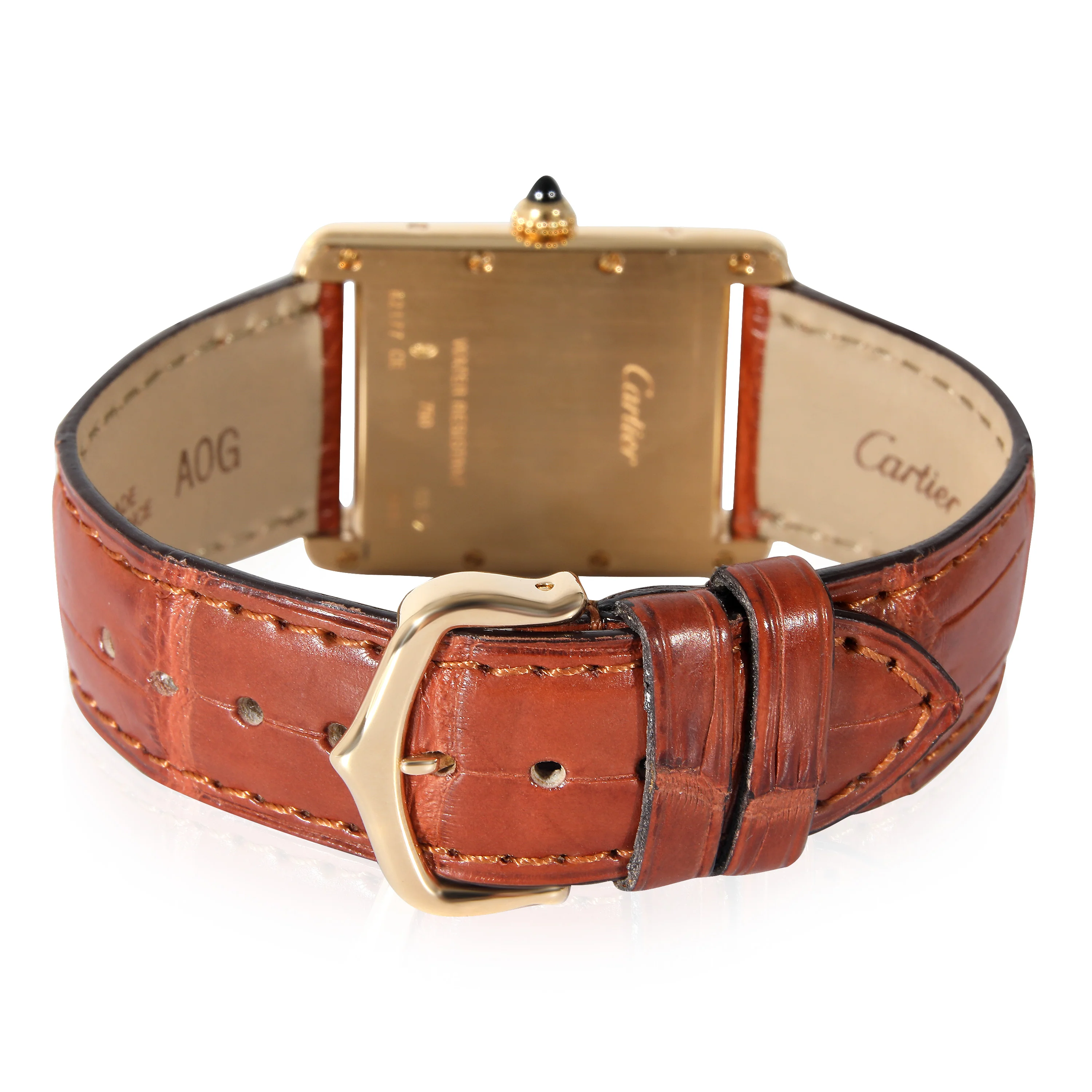Cartier Tank Louis W1529756 Unisex Watch in 18kt Yellow Gold - Image 4