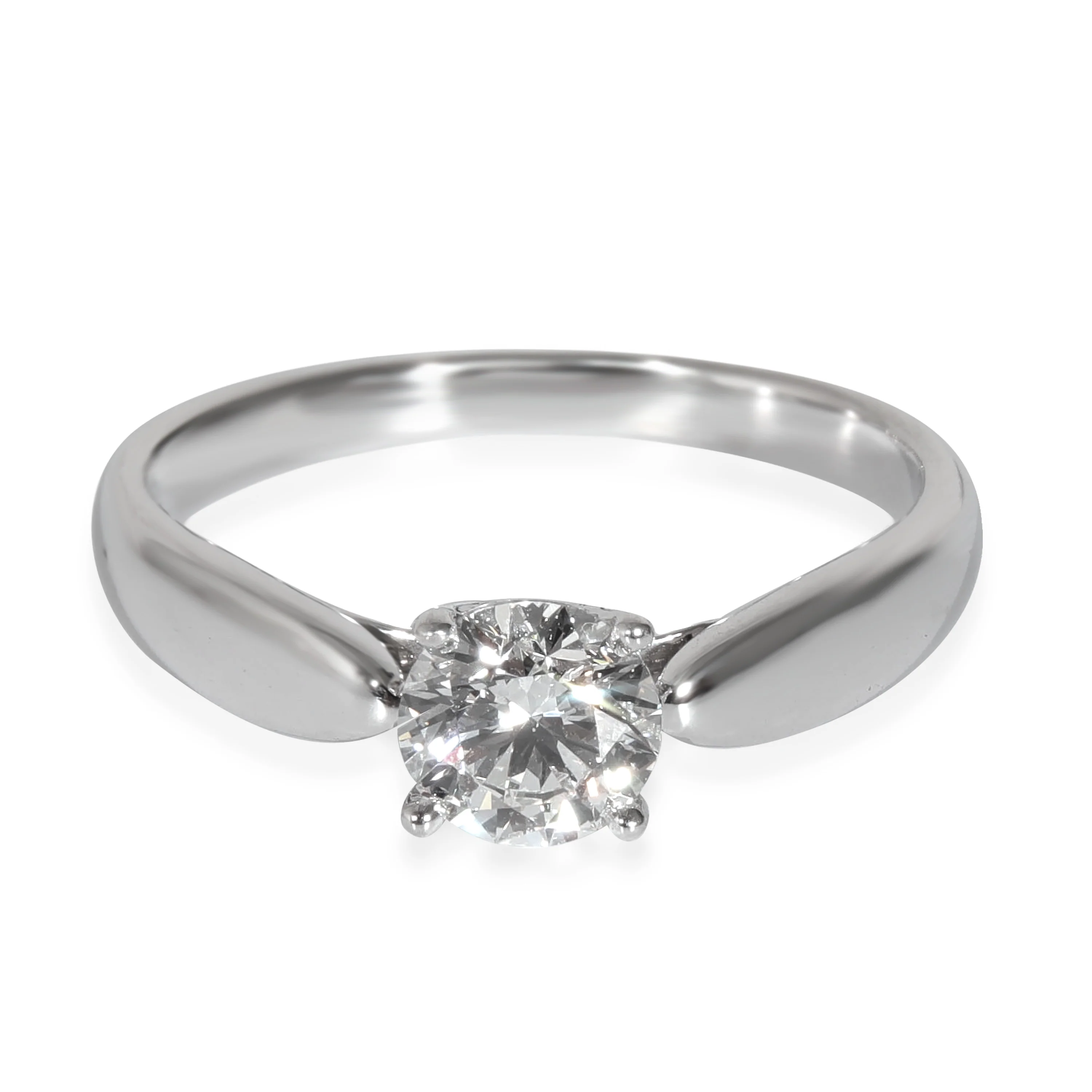 Tiffany & Co. Harmony Diamond Engagement Ring in Platinum G VVS2 0.52 CTW