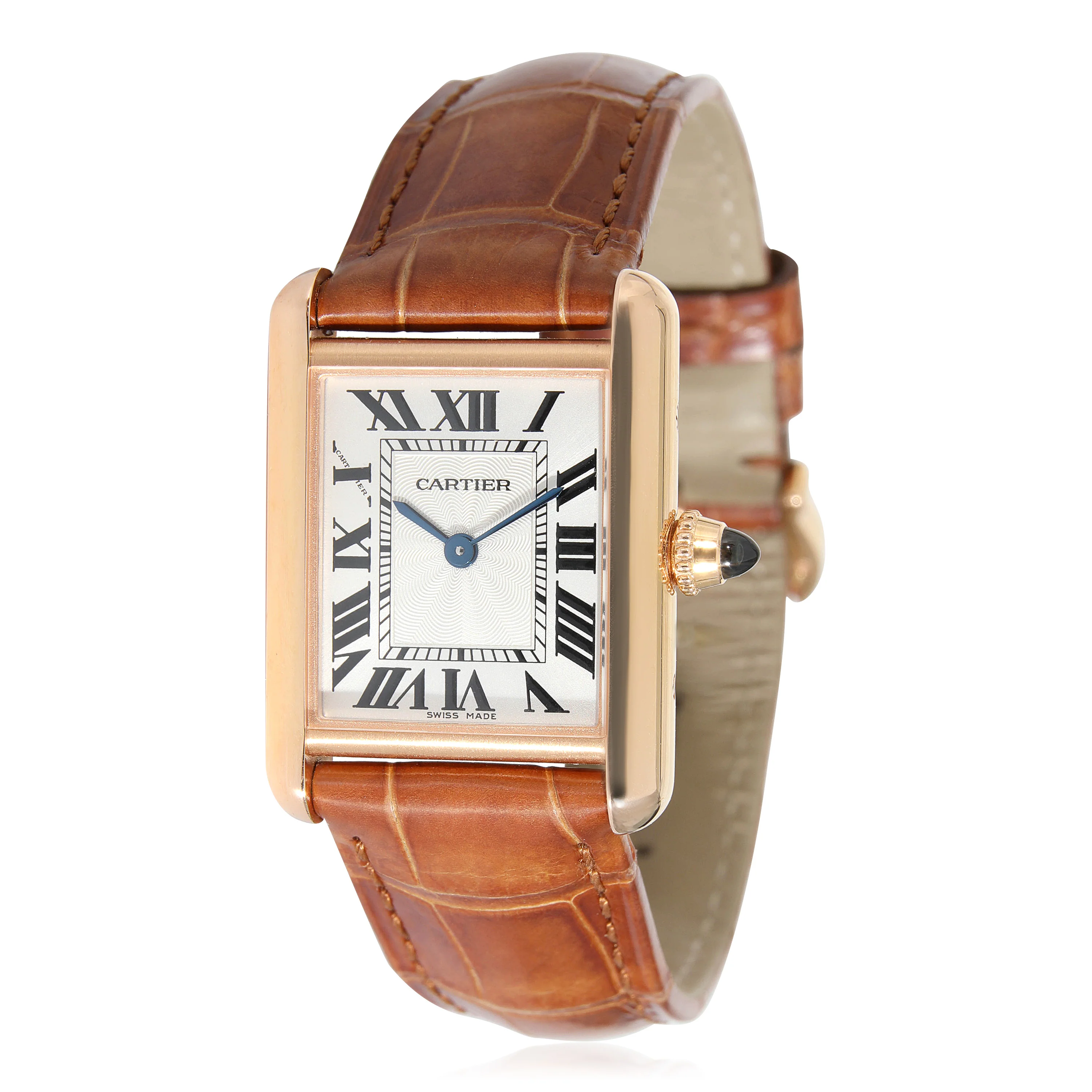 Cartier Tank Louis Cartier WGTA0010 Women's Watch in 18kt Rose Gold