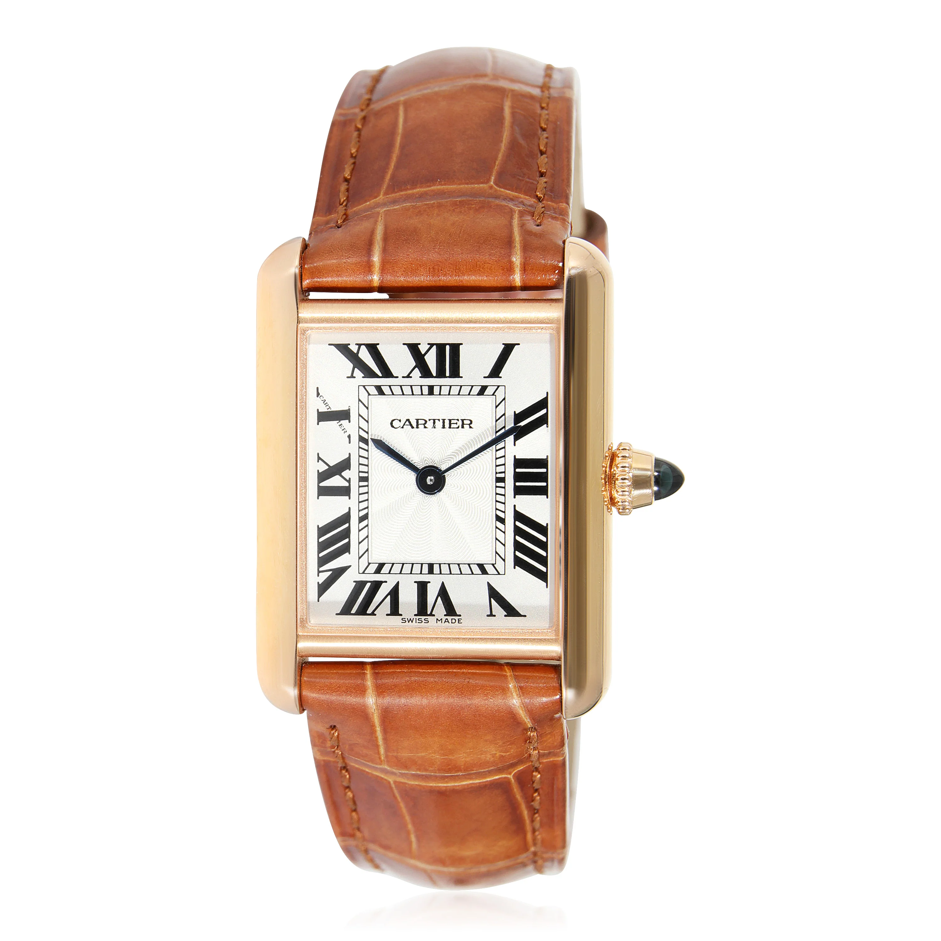 Cartier Tank Louis Cartier WGTA0010 Women's Watch in 18kt Rose Gold - Image 6