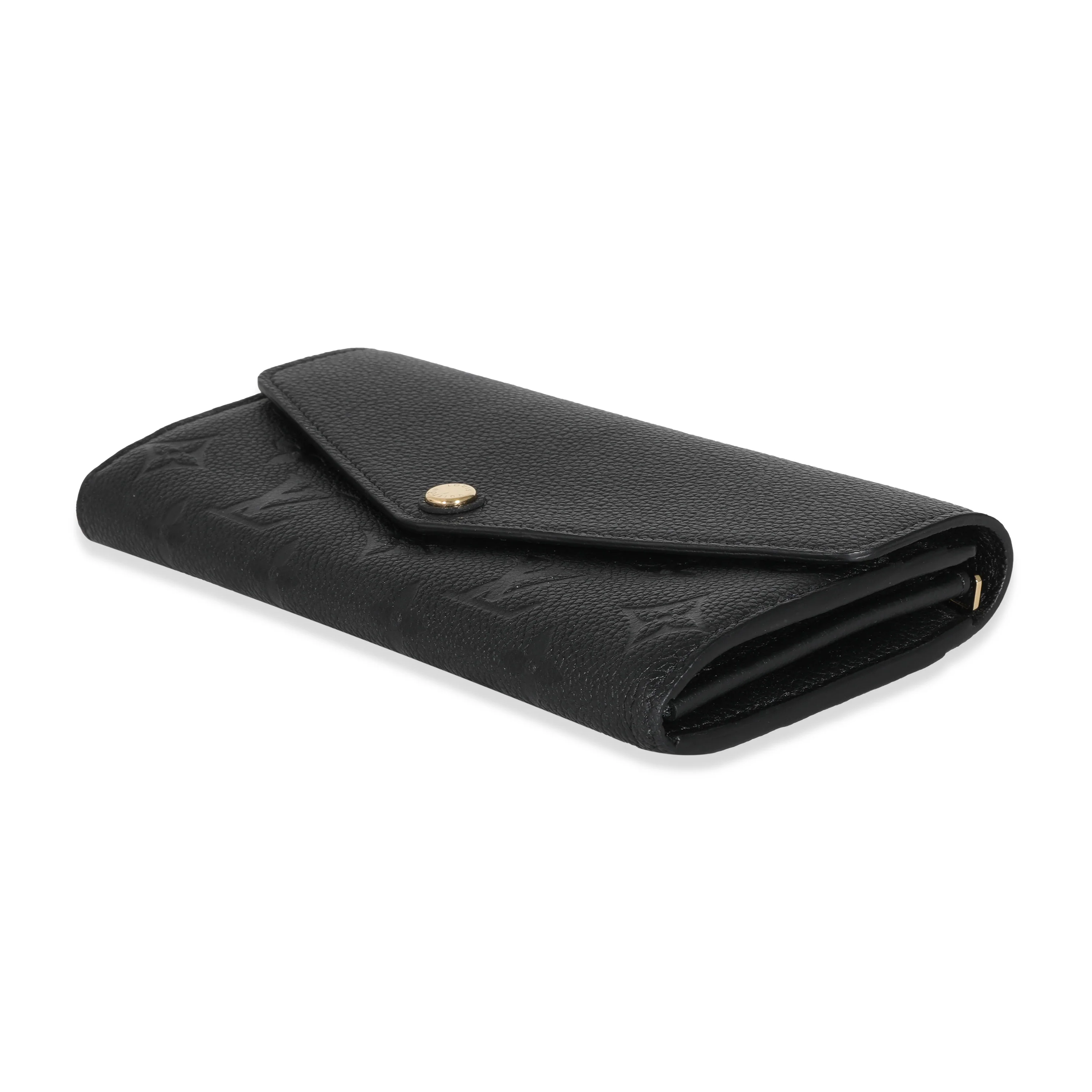 Louis Vuitton Black Empreinte Sarah Wallet - Image 6