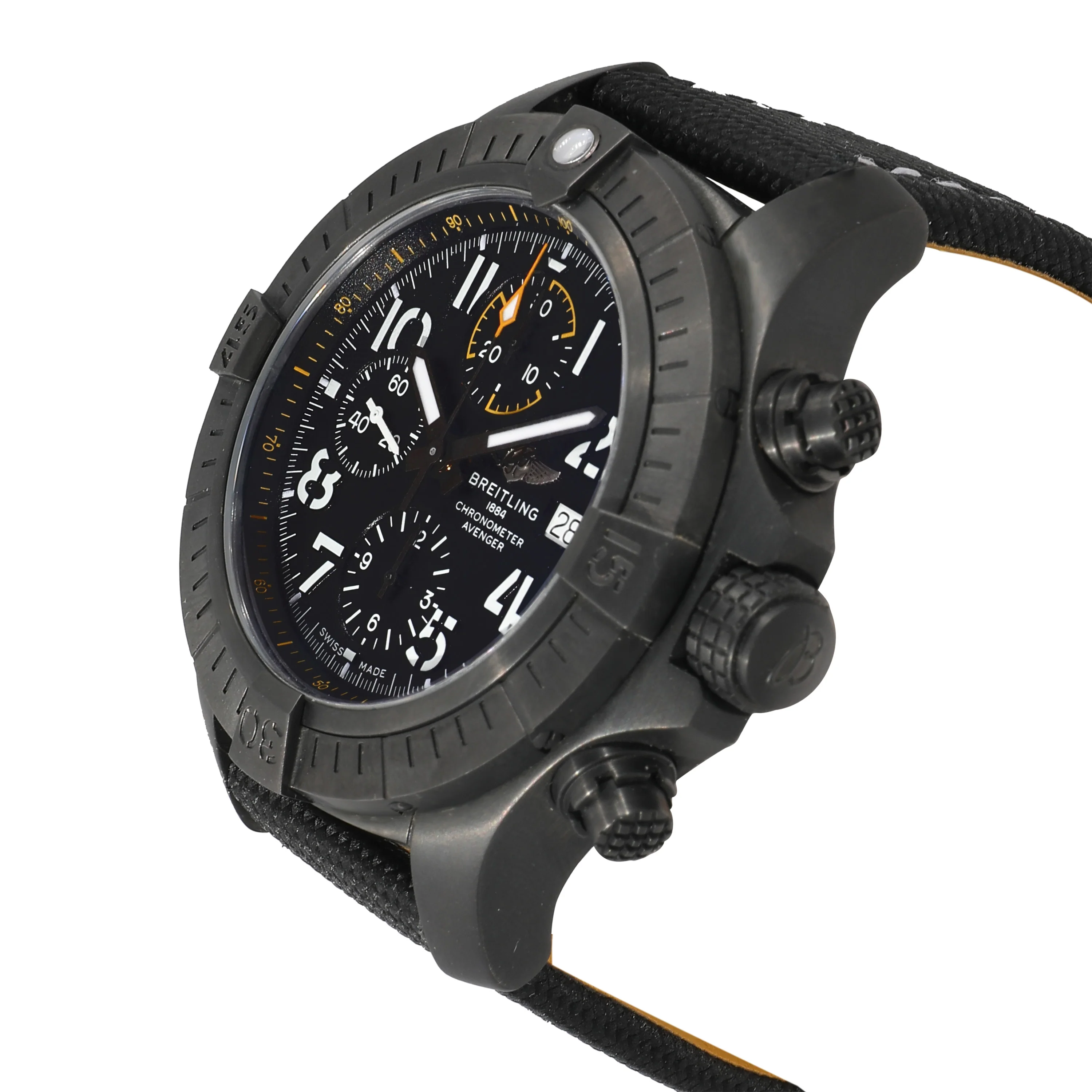 Avenger Night Mission V13317101B1X2 Mens Watch in Black Steel - Image 2