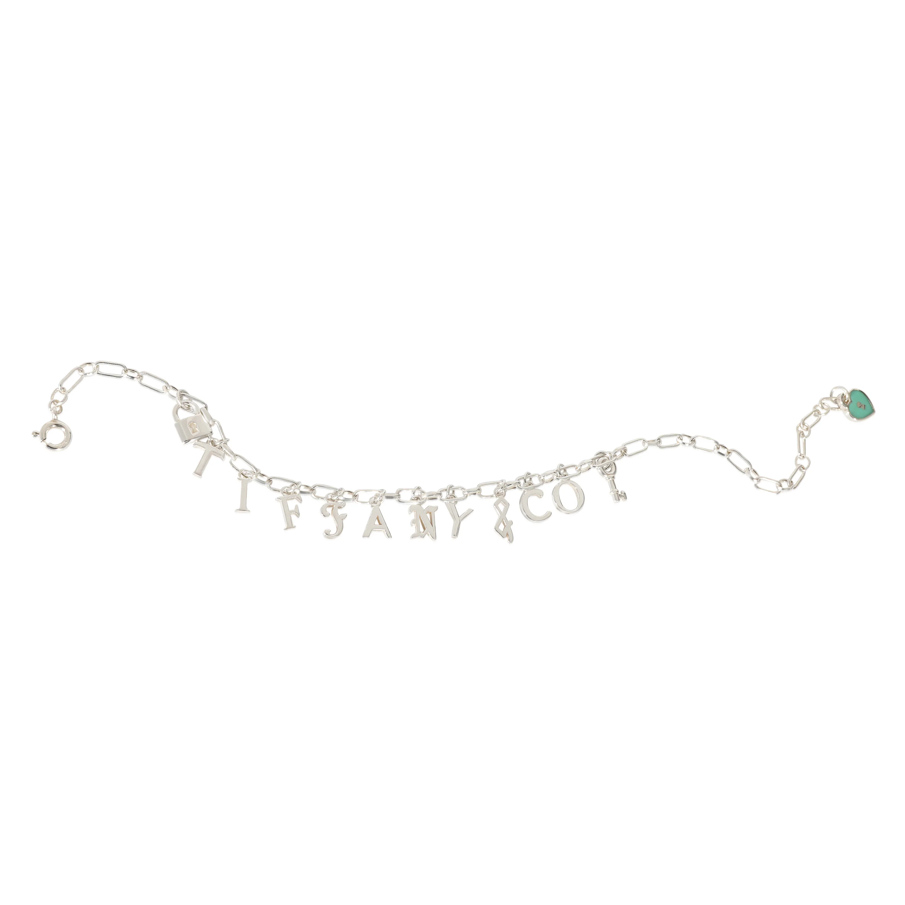 Tiffany & Co. Letters Charm Bracelet in  Sterling Silver - Image 3