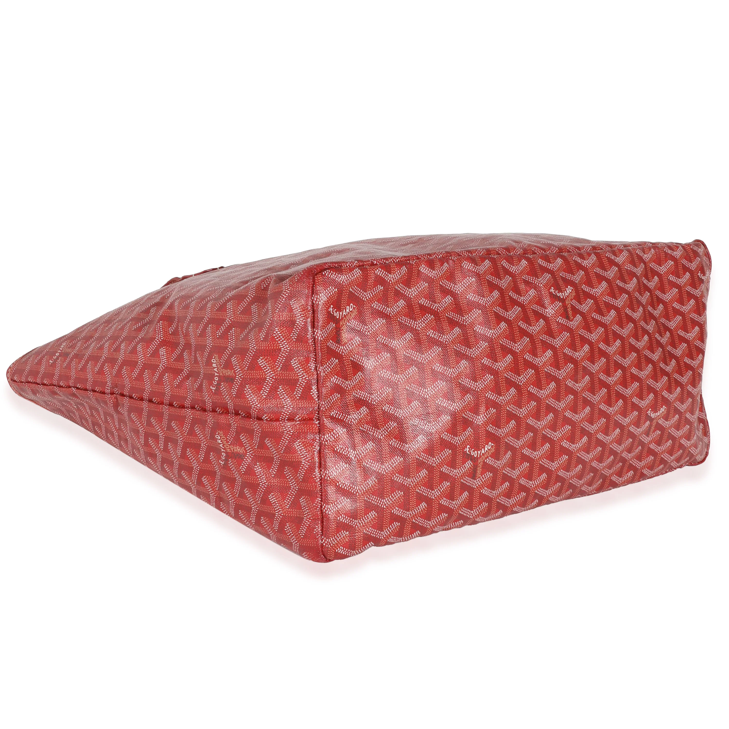 Goyard Red Goyardine Saint Louis GM - Image 6