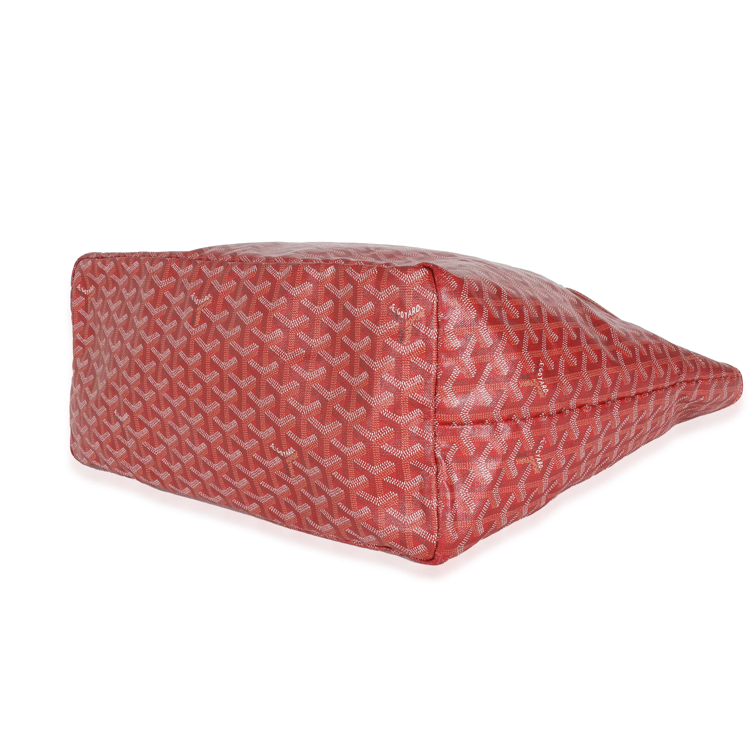 Goyard Red Goyardine Saint Louis GM - Image 7