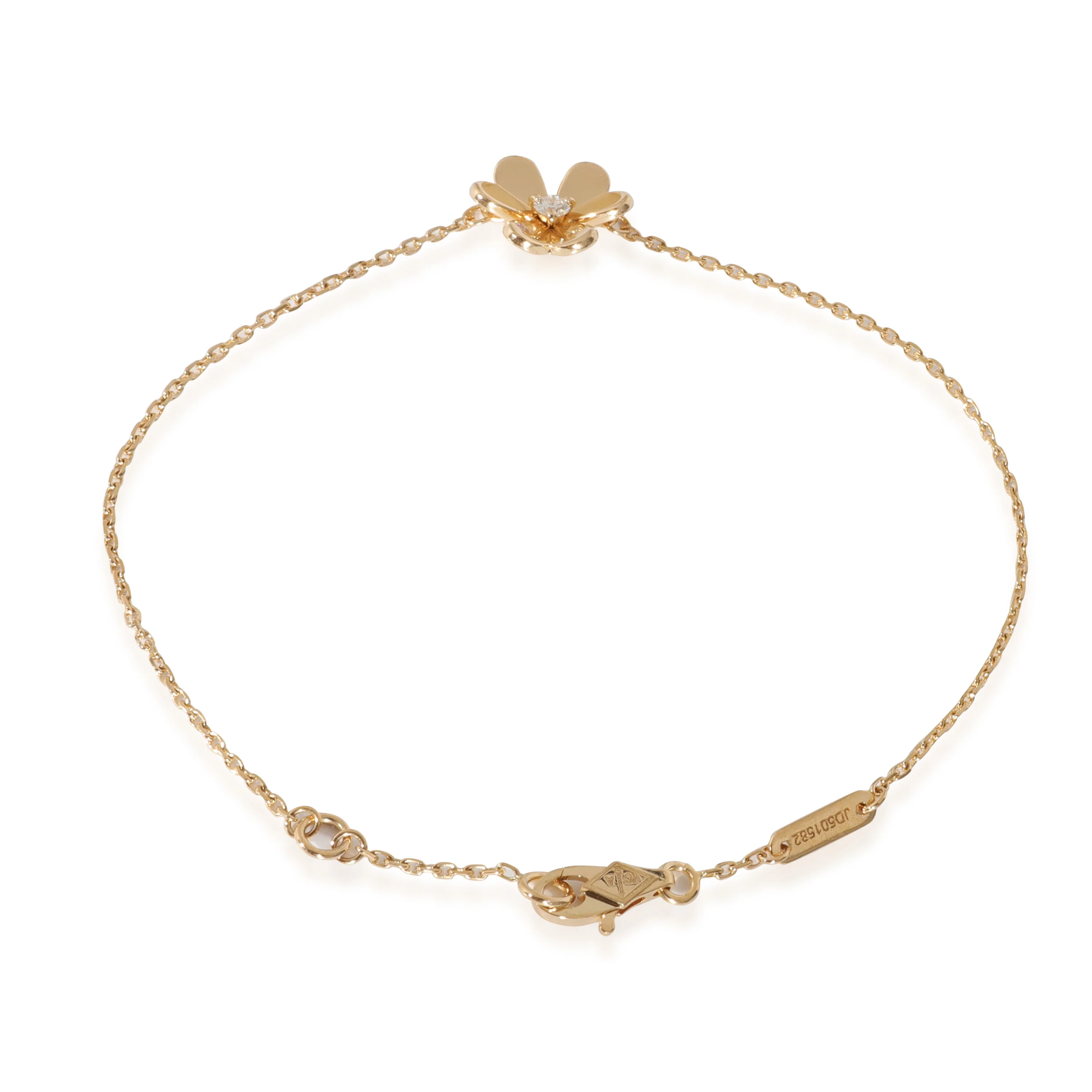 Van Cleef & Arpels Frivole Bracelet in 18k Yellow Gold 0.05 CTW - Image 3