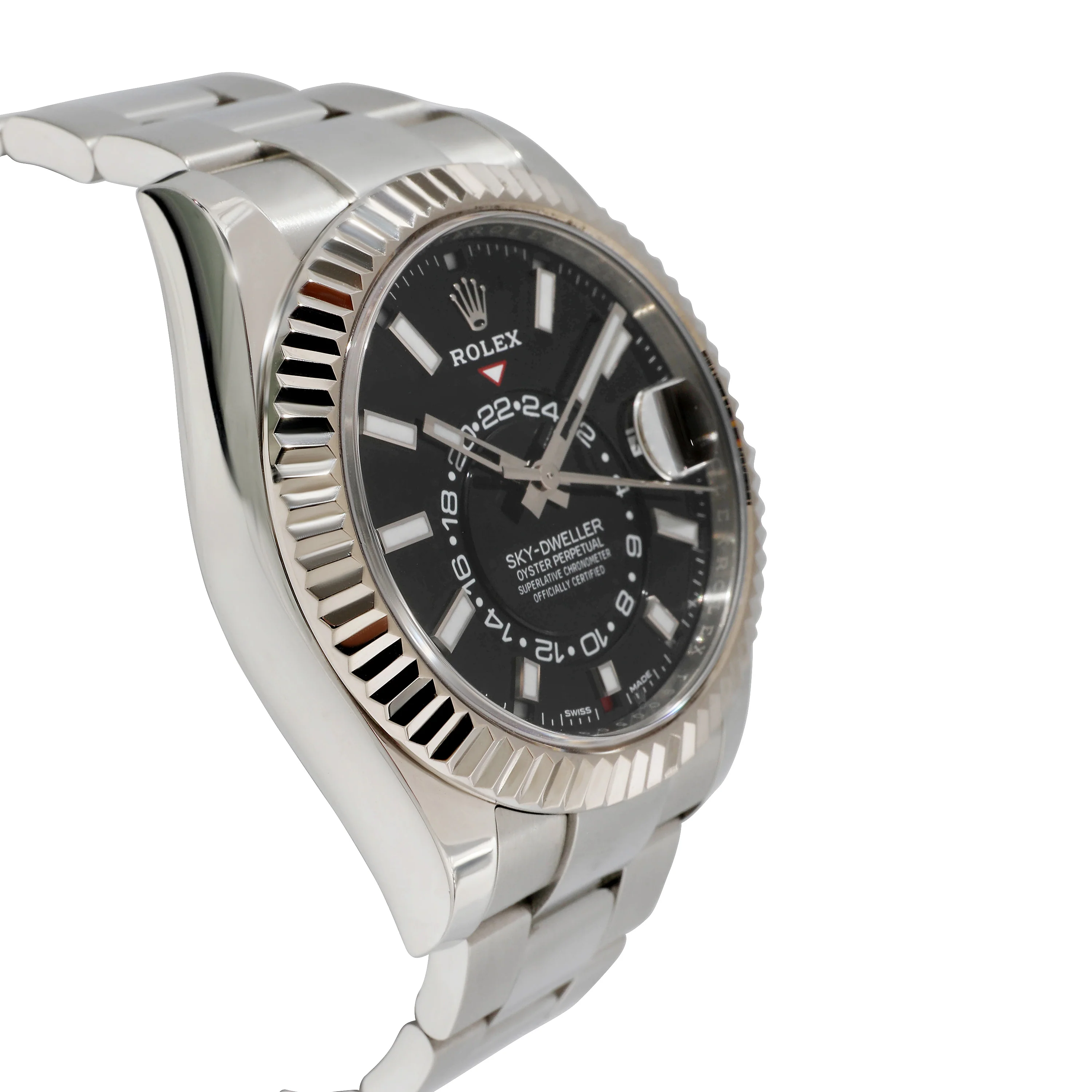 Rolex Sky-Dweller 326934 Mens Watch in 18kt Stainless Steel/White Gold - Image 2