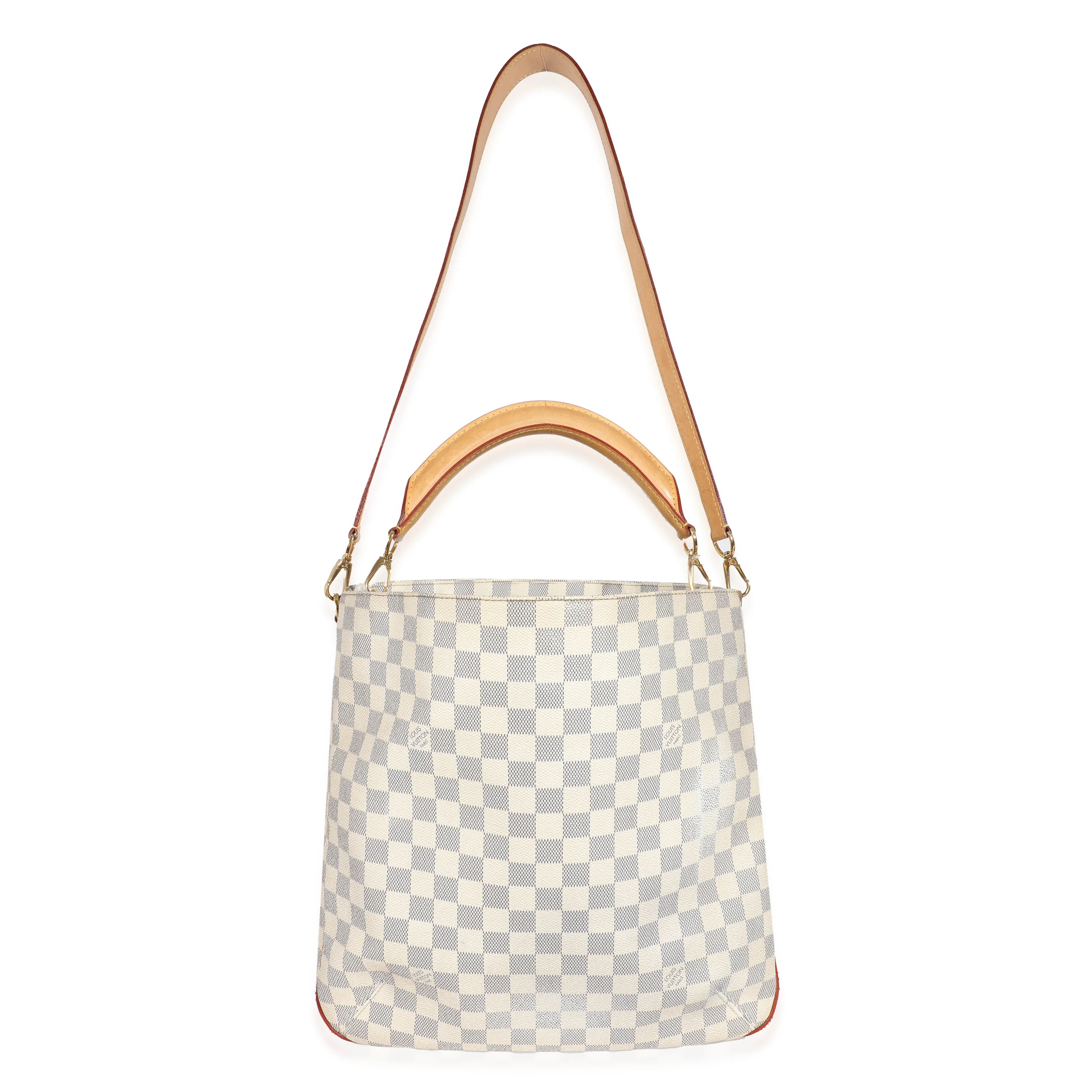 Louis Vuitton Damier Azur Canvas Soffi Hobo - Image 4